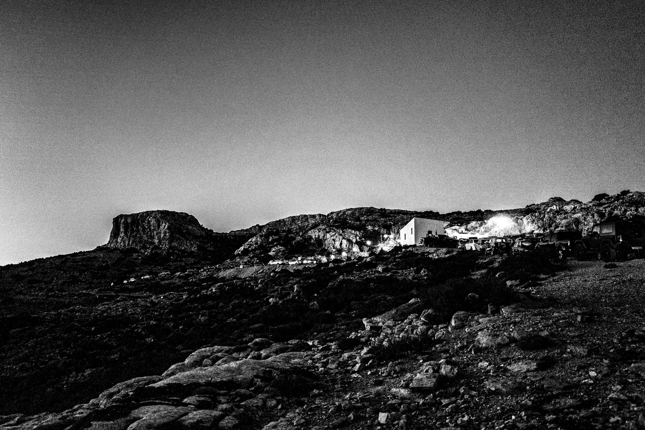 St Fanouris' church at Psiloritis, Anogia, Rethymnon, Crete, by photographer George Tatakis