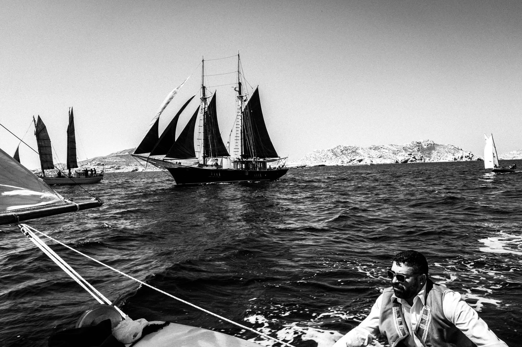 On board Aghios Yorgis, by photographer George Tatakis