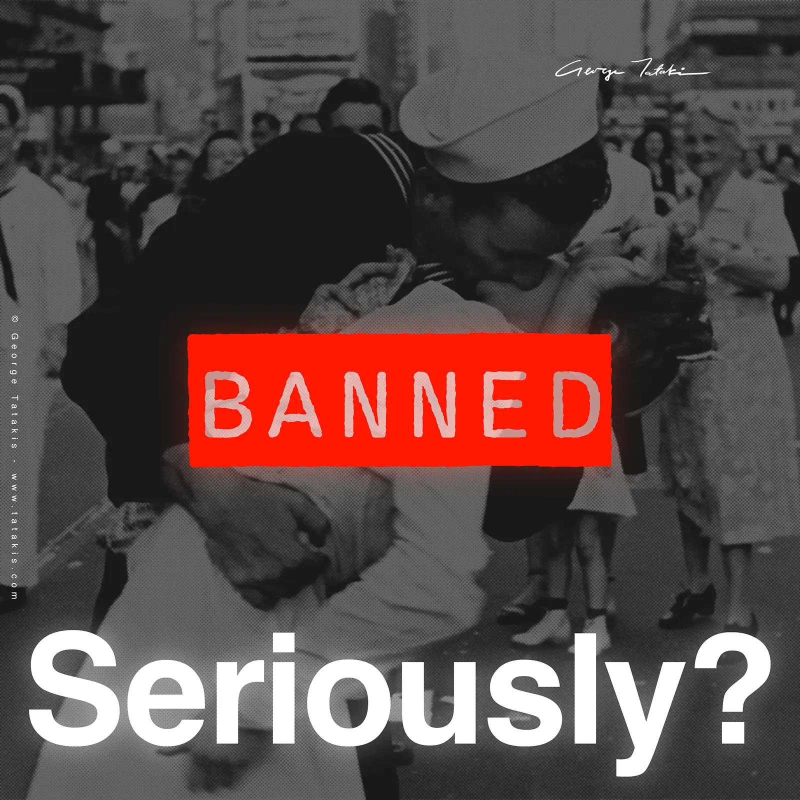 Banning Eisenstaedt's "V-J Day in Times Square": Is This a Joke?
