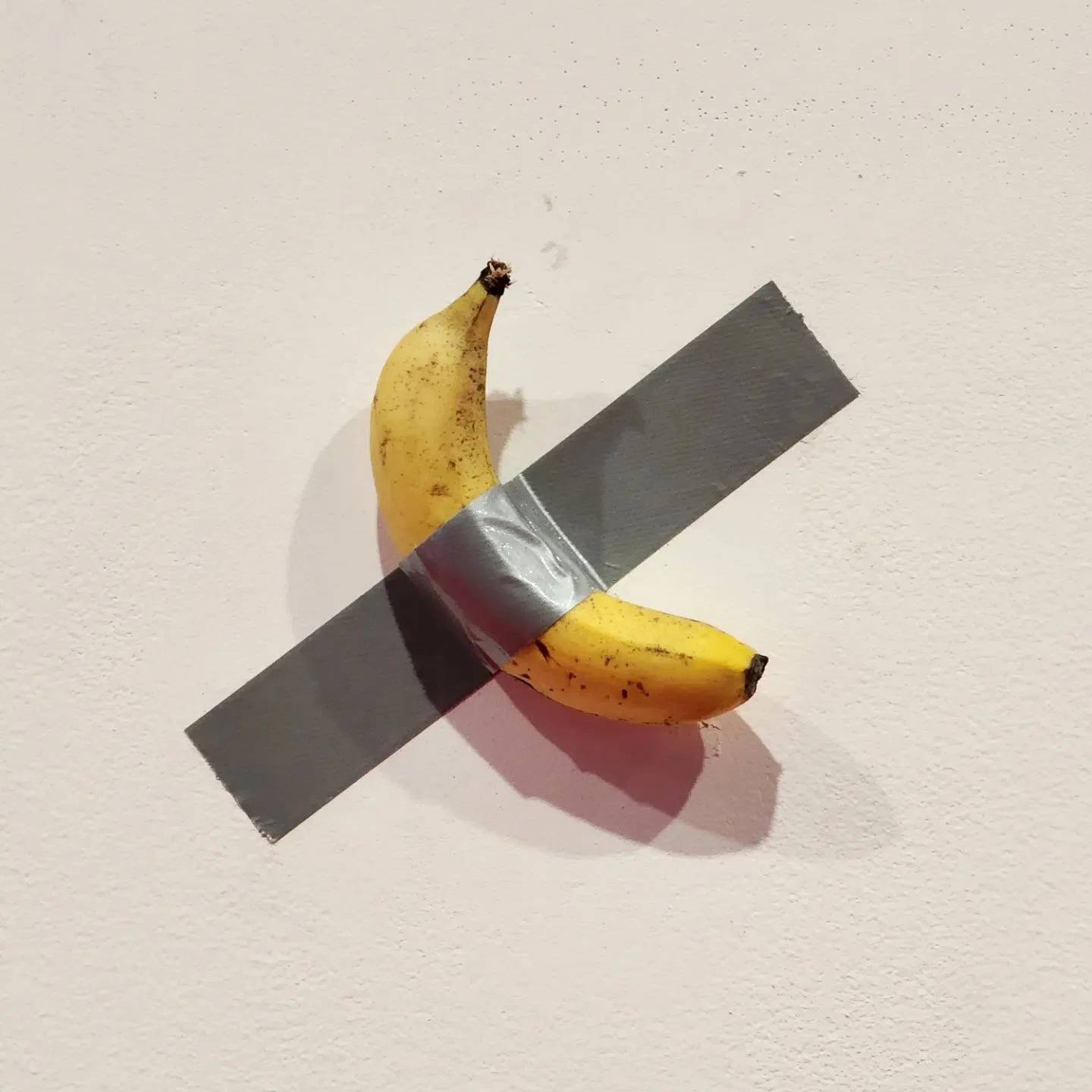 "Comedian" by Maurizio Cattelan