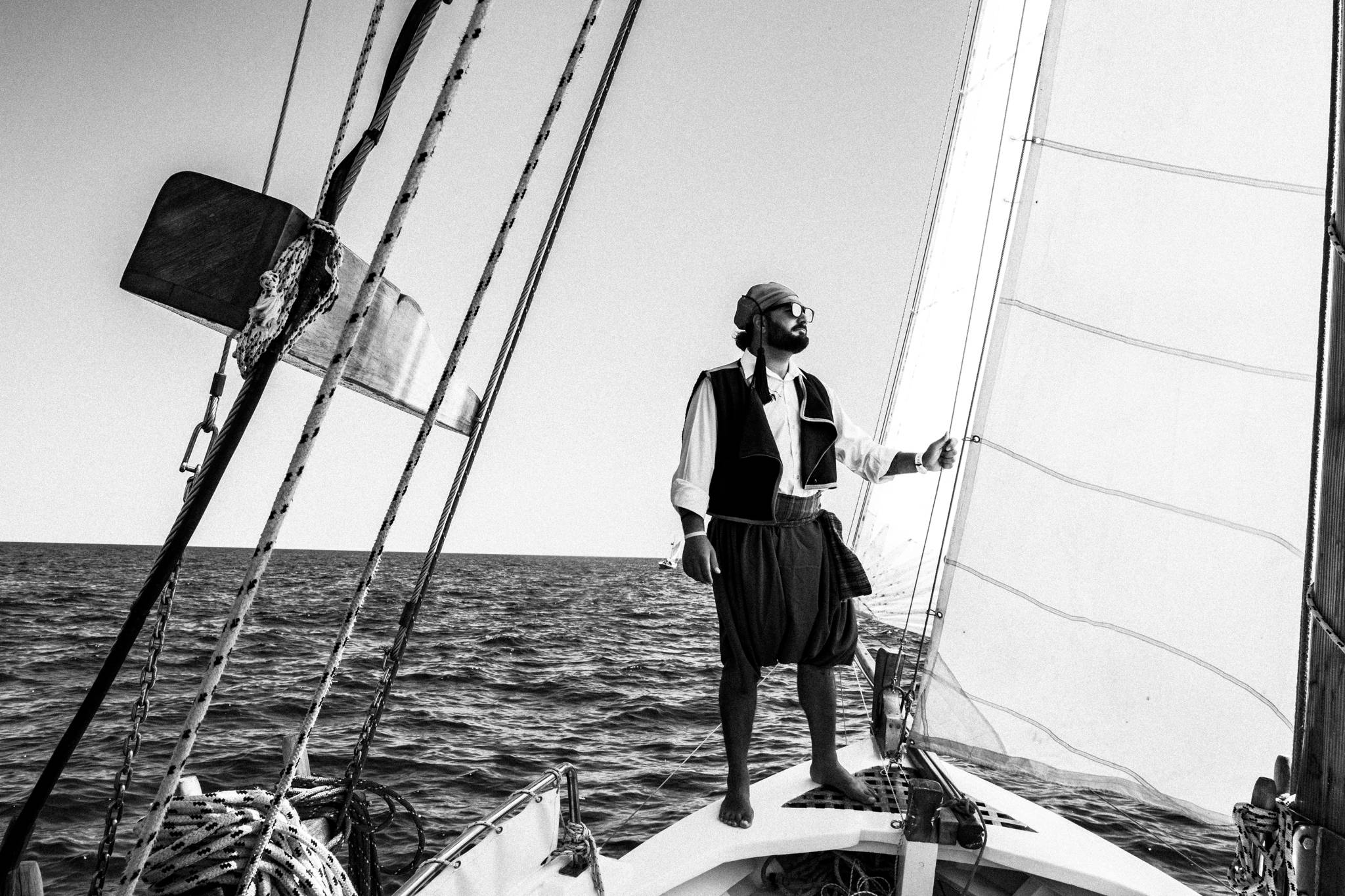 On board Aghios Georgios, by photographer George Tatakis