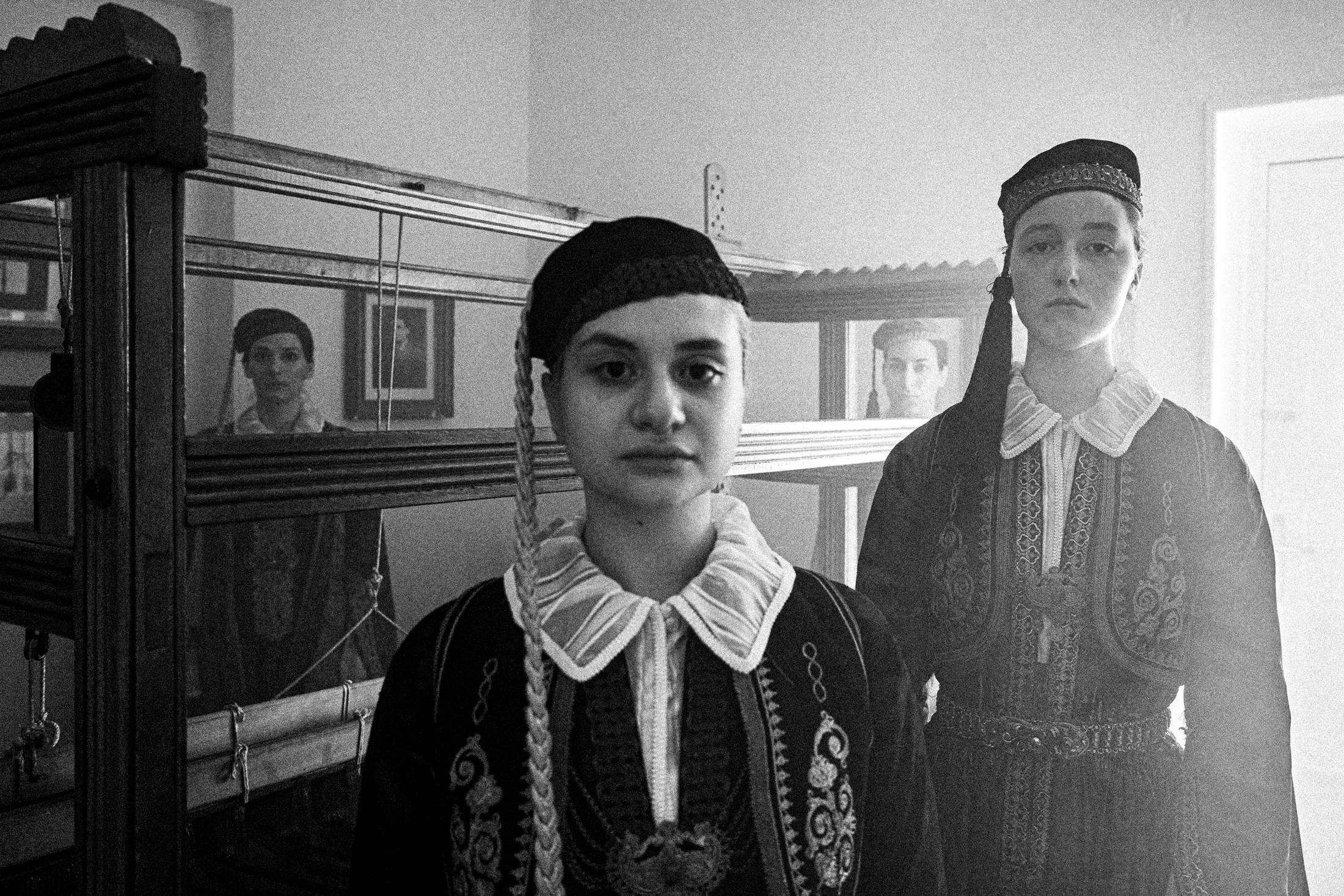 Ioannina, Epirus, Greece. The local women's costumes. Photography by George Tatakis.