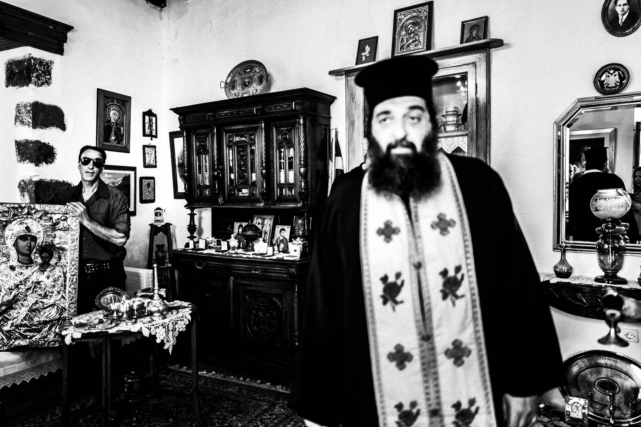 Litany of the Icons in Patmos island, by photographer George Tatakis