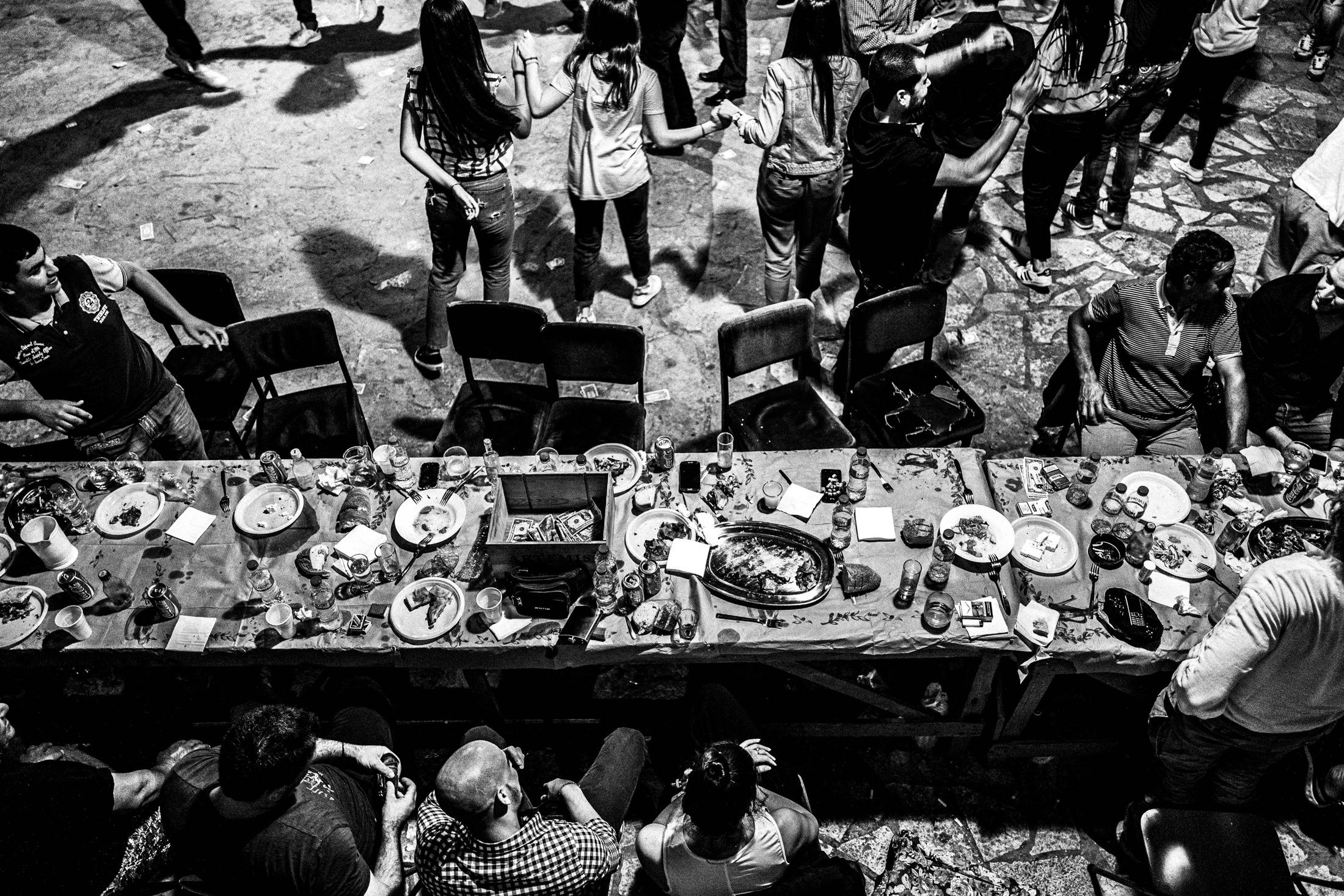 St. Simeon Festivals in Missolonghi, Greece. Black and White Photography by George Tatakis.