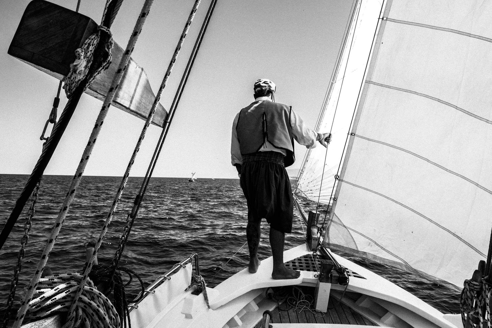 On board Aghios Georgios, by photographer George Tatakis