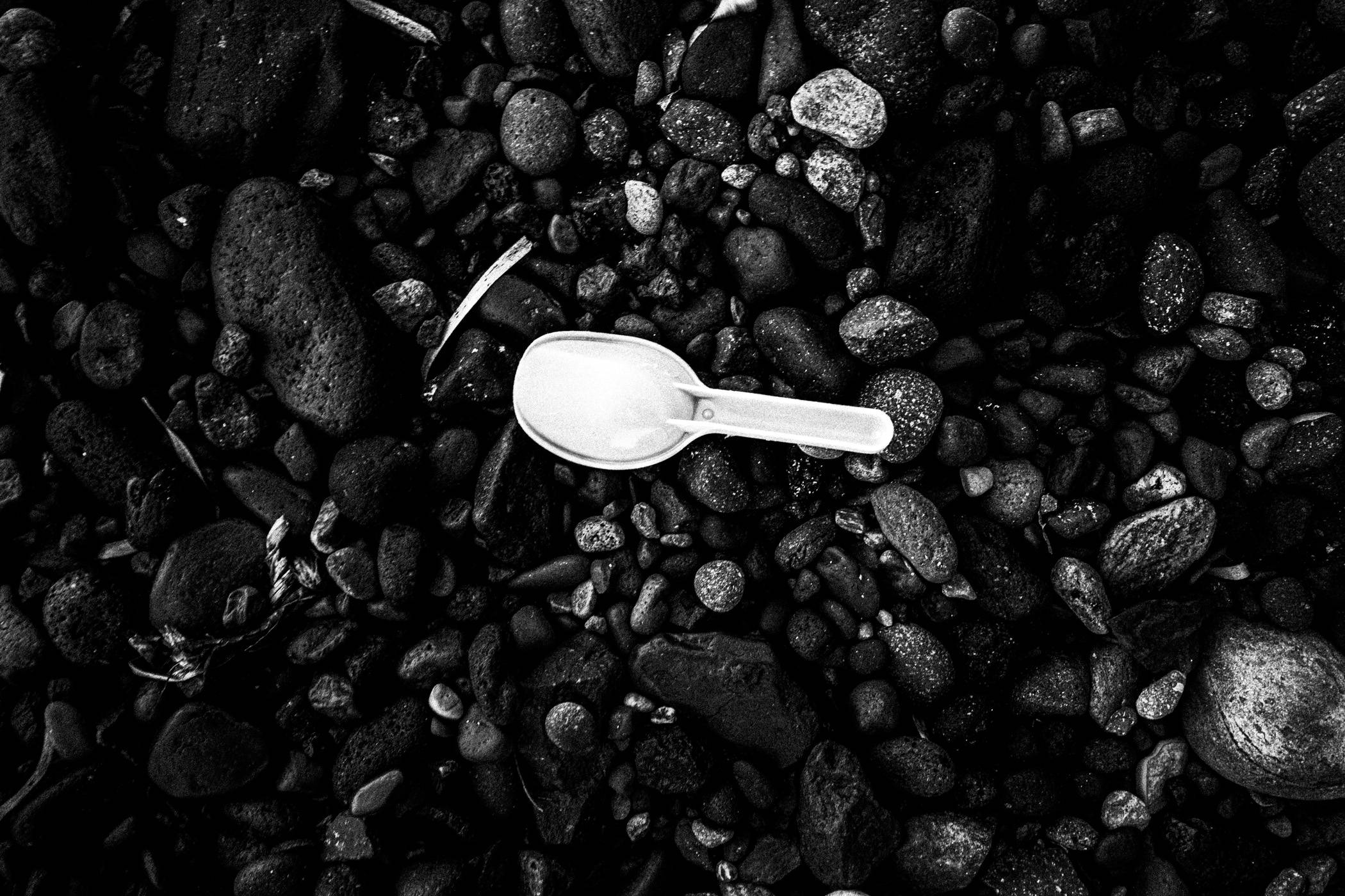 Chorōs on Santorini. Black and white photographic project from Greece, by awarded photographer George Tatakis