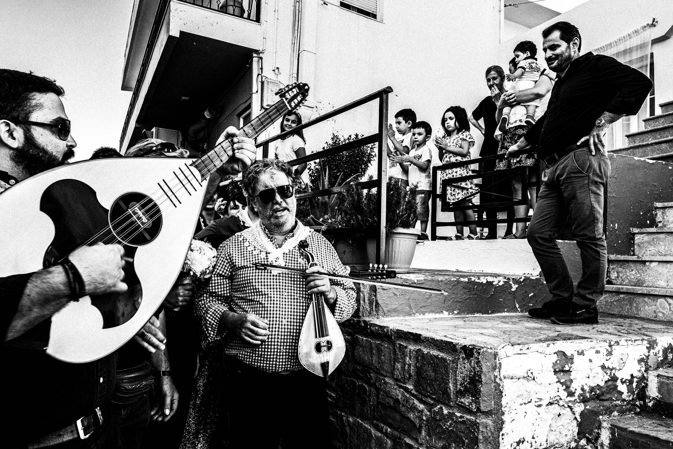 At the bride's house, Anogia, Rethymnon, Crete, by photographer George Tatakis