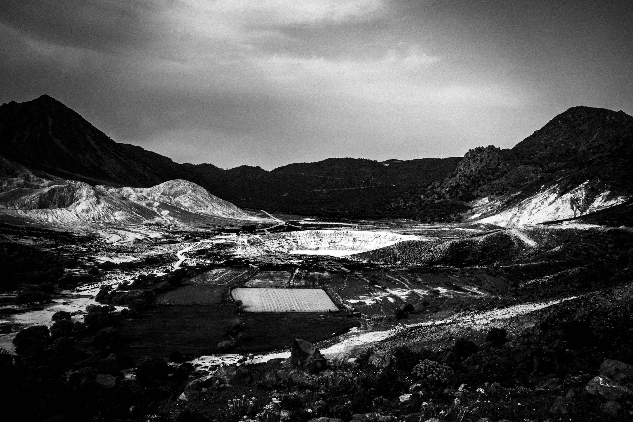 Nisyros' volcanic vista, Dodecanese, by photographer George Tatakis
