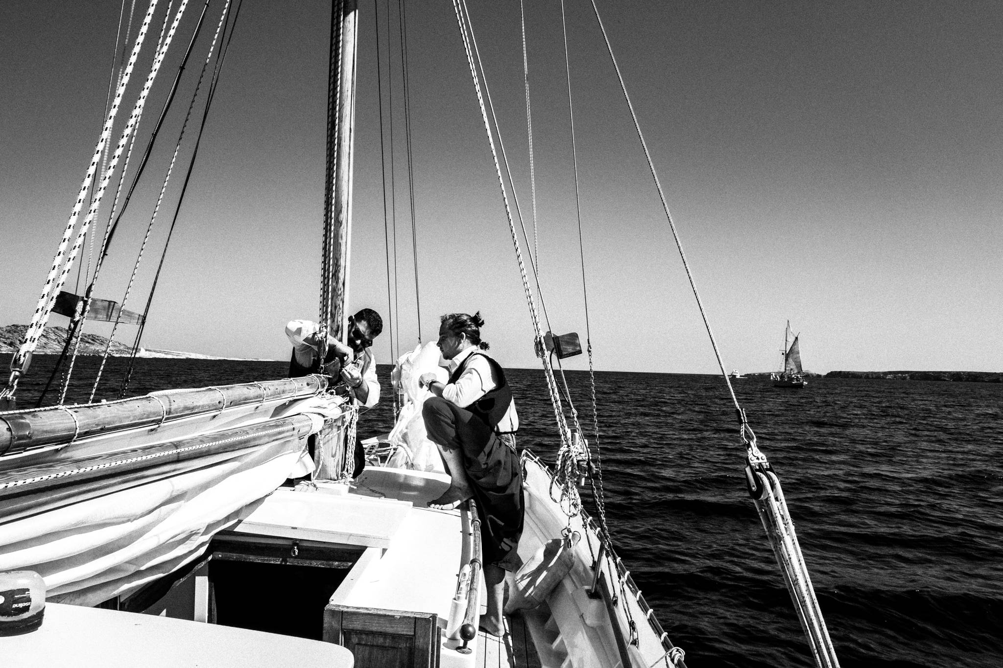 On board Aghios Yorgis, by photographer George Tatakis