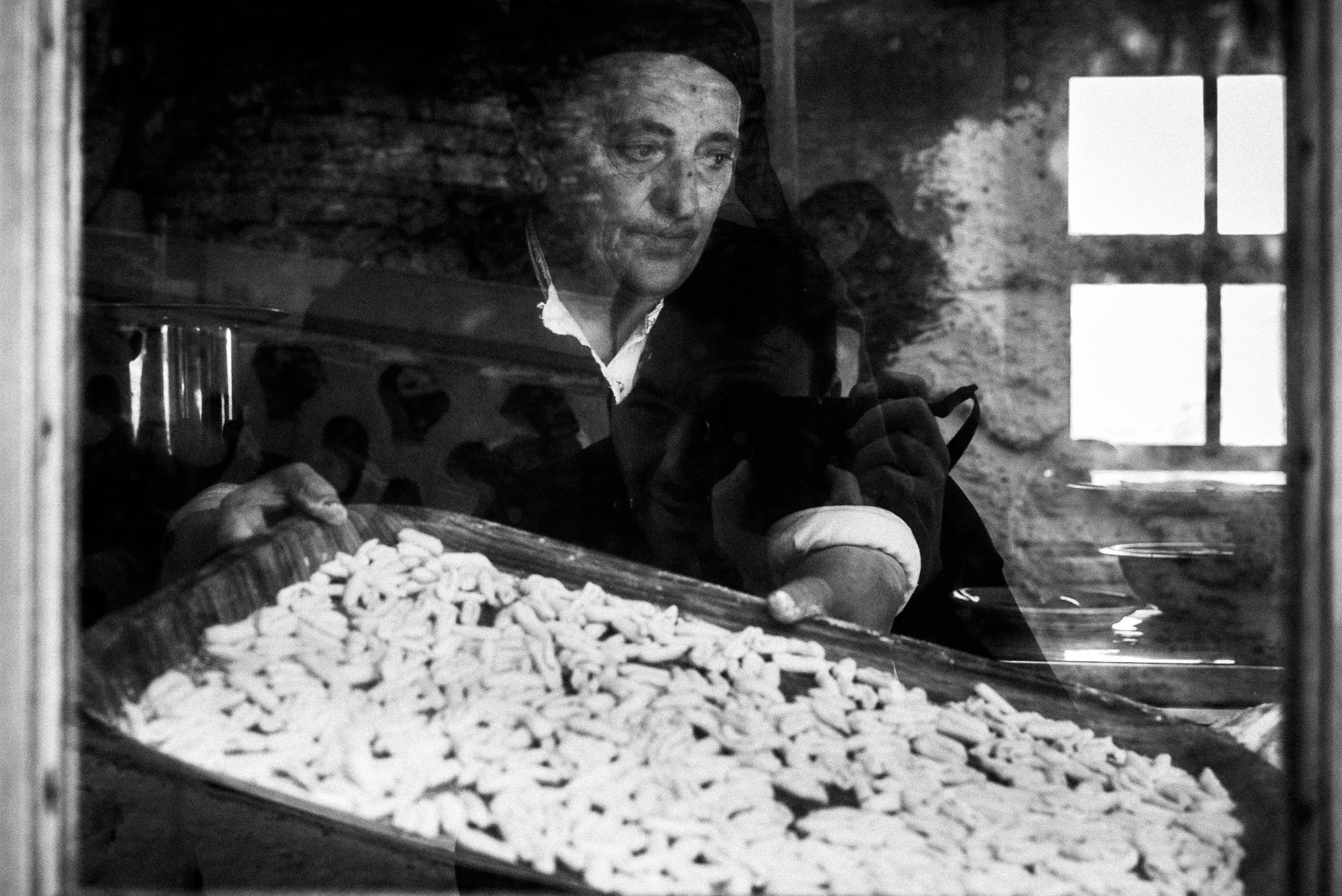 Makarounes Olympos, Karpathos, Greece. Black and white photography by George Tatakis