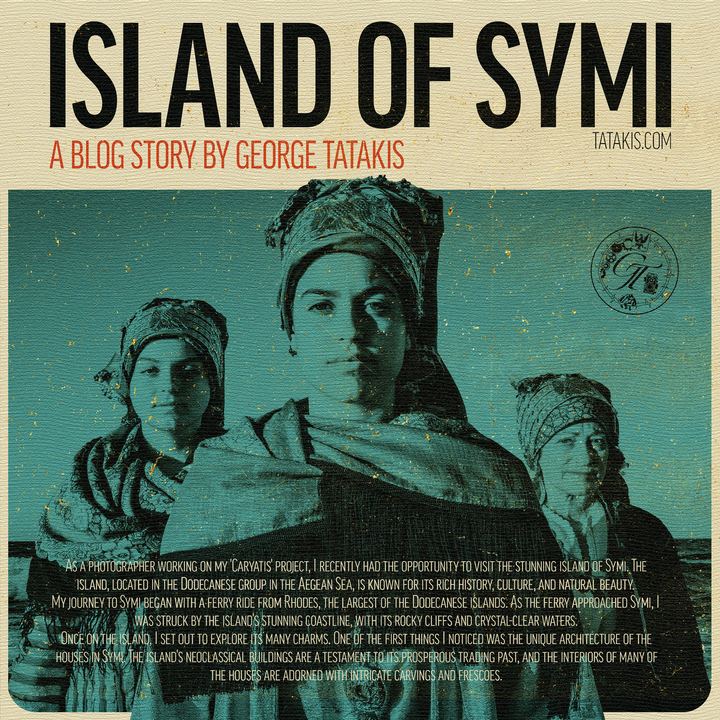 Capturing the Magic of Symi's Traditional Female Dress