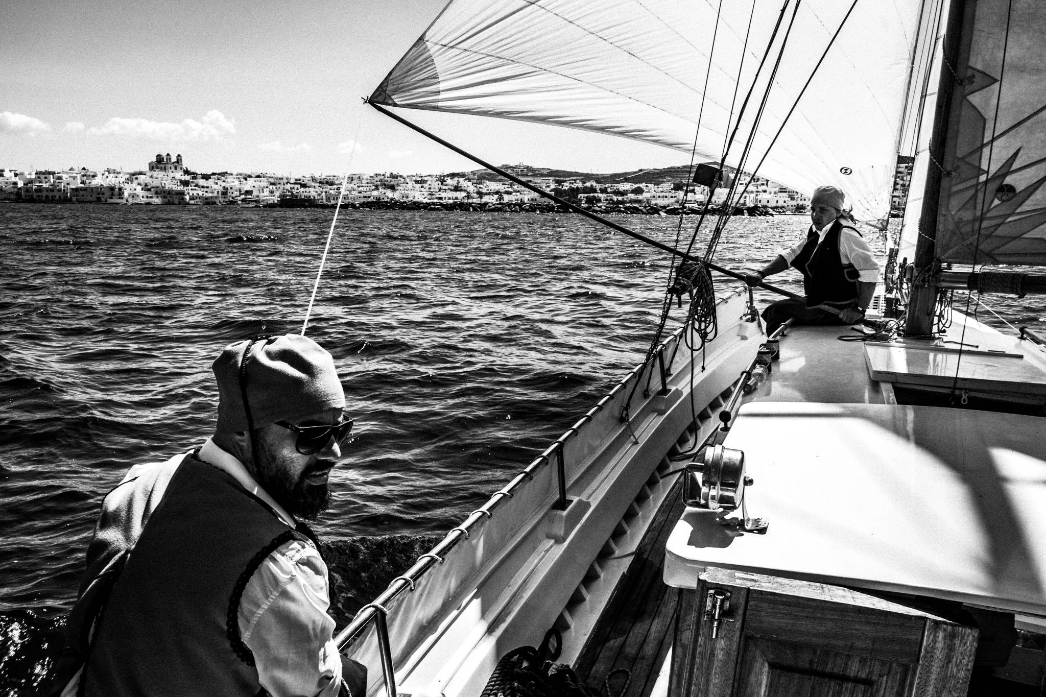 On board Aghios Georgios, by photographer George Tatakis