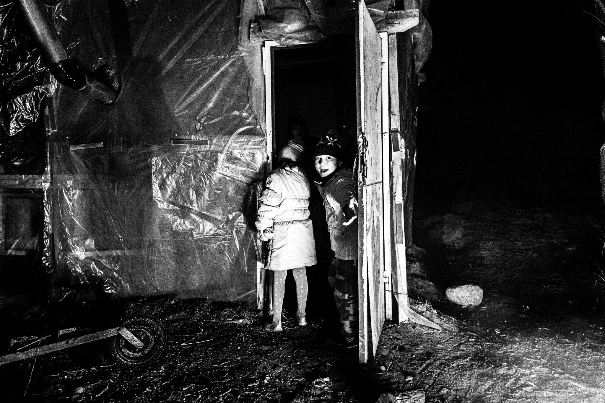 Inviting me in the shack, Pagan Christmas customs of Northern Greece, by photographer George Tatakis
