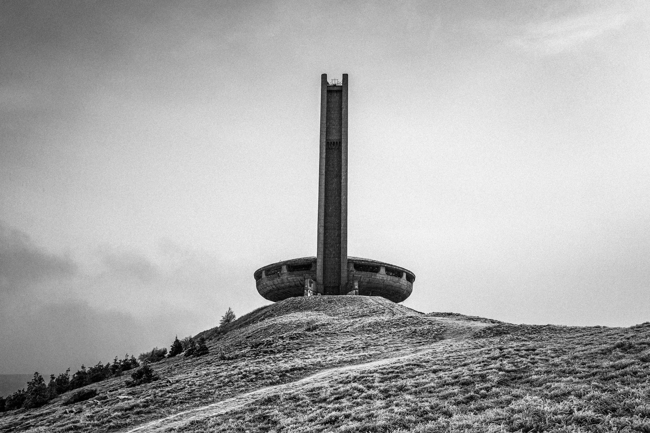 Buzludzha, Bulgaria, by photographer George Tatakis