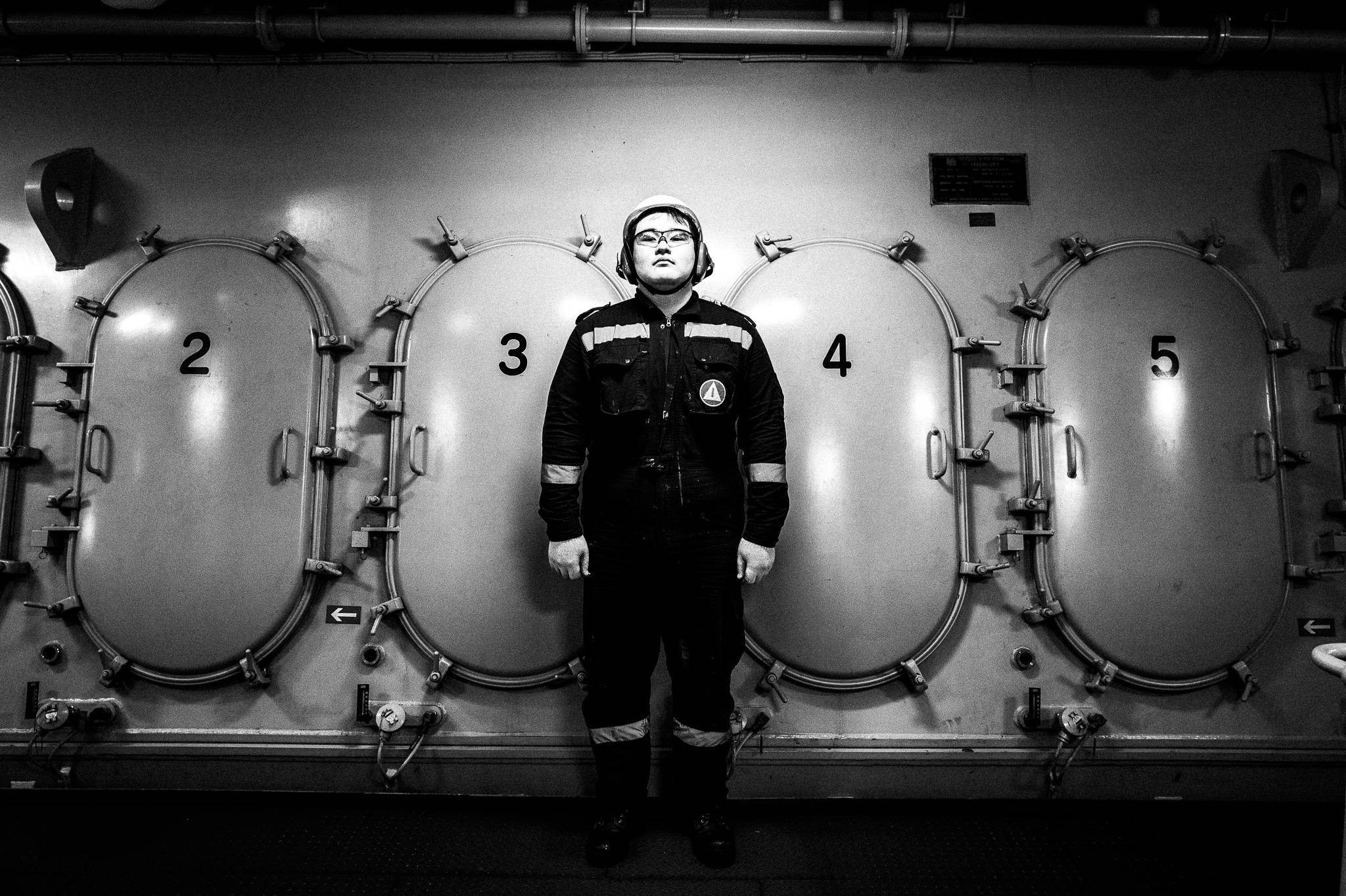 Cadet in Crankshaft space by photographer George Tatakis
