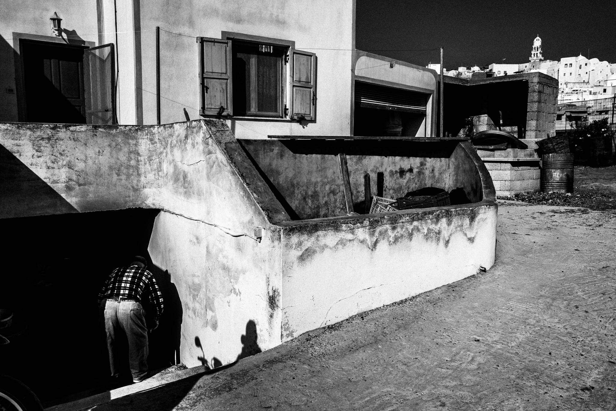 Saint Averky on Santorini island by George Tatakis