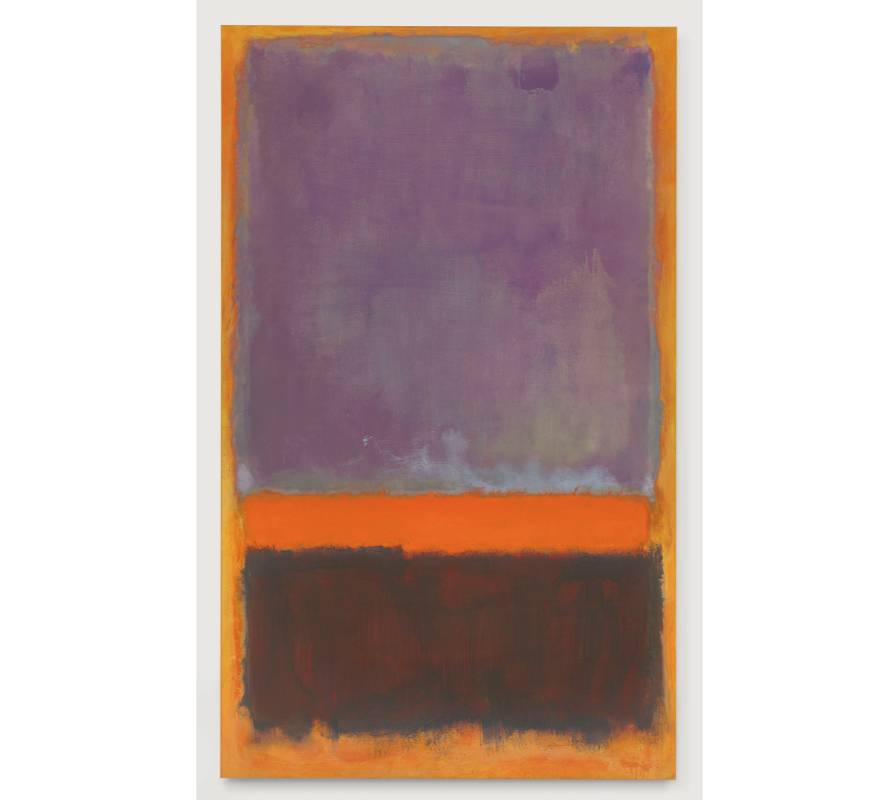 Rothko’s 1962 untitled canvas sold at Christie’s for $66.2 million, in May 2014