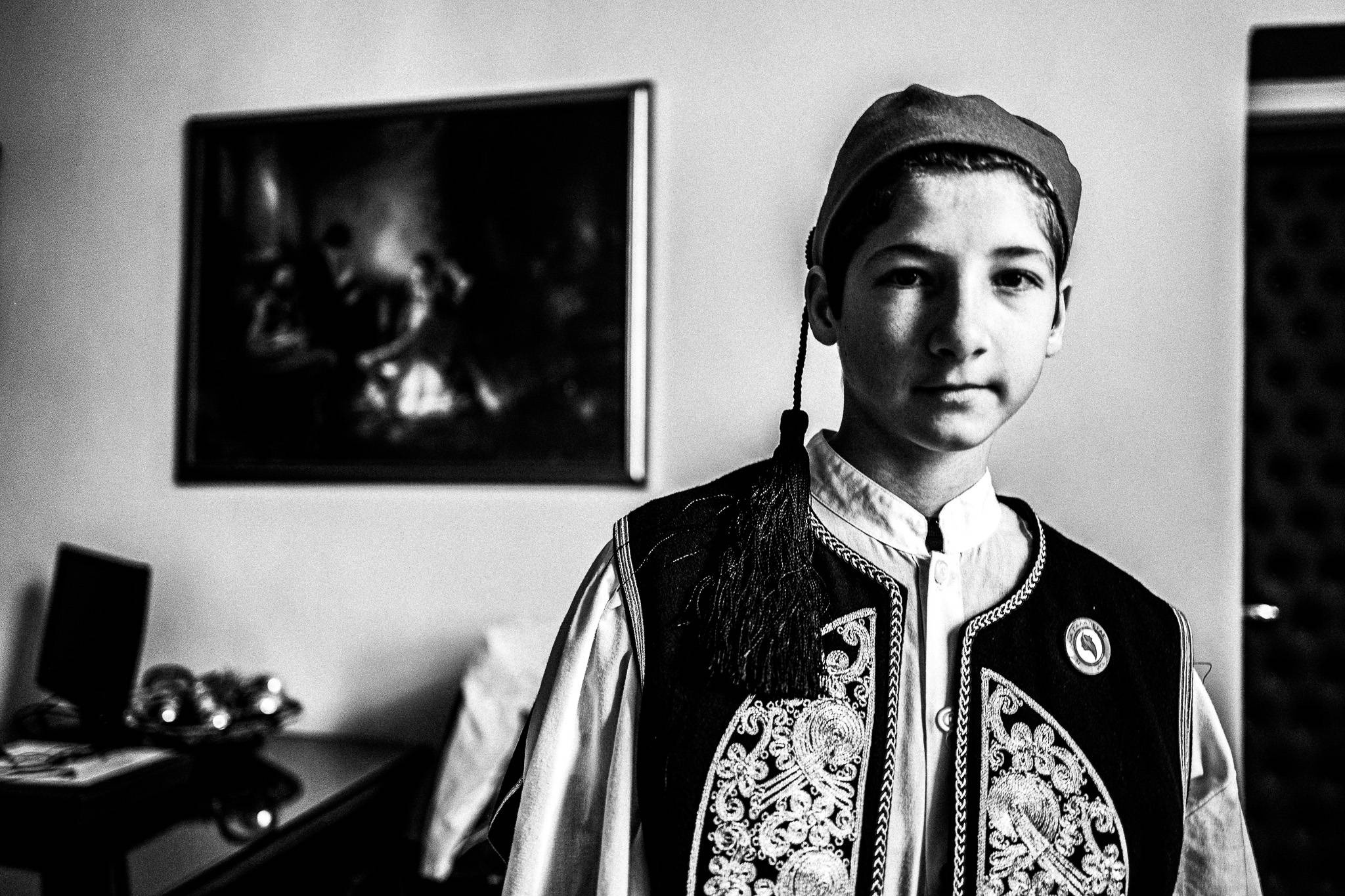 The "groom", Pagan Christmas customs of Northern Greece, by photographer George Tatakis