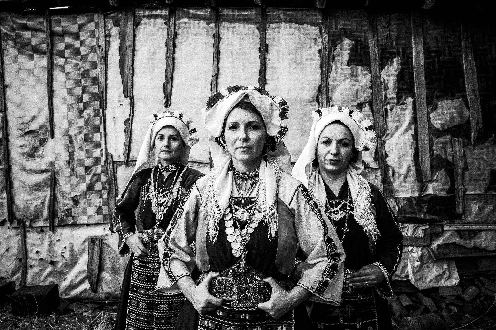 Inside a traditional house of Mani village, Evros, Thrace, Greece, by photographer George Tatakis