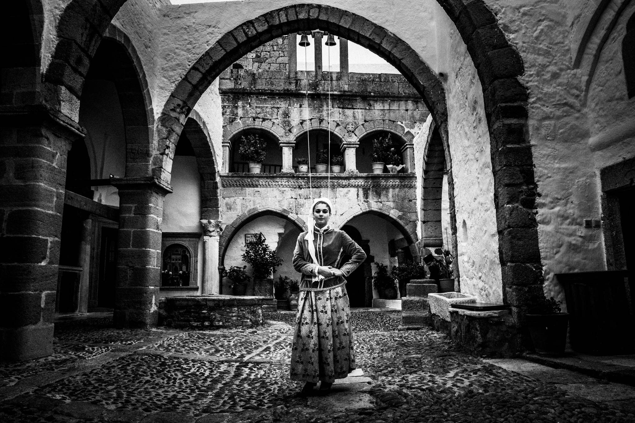The local traditional costumes of Patmos island, by photographer George Tatakis
