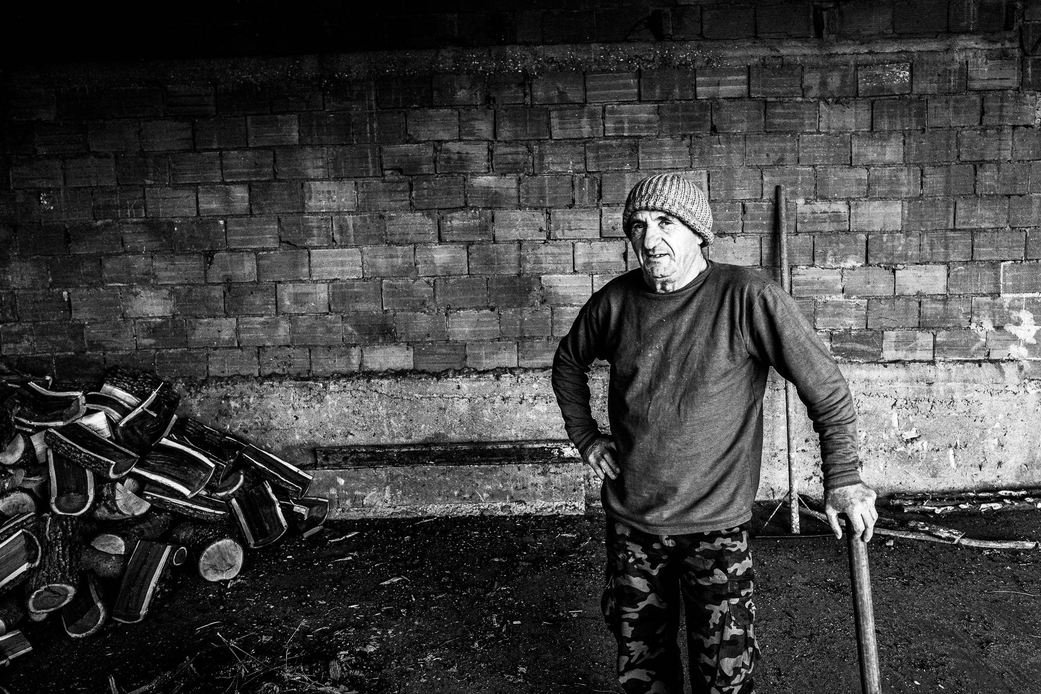 Agkistro, Serres, Pagan Christmas customs of Northern Greece, by photographer George Tatakis