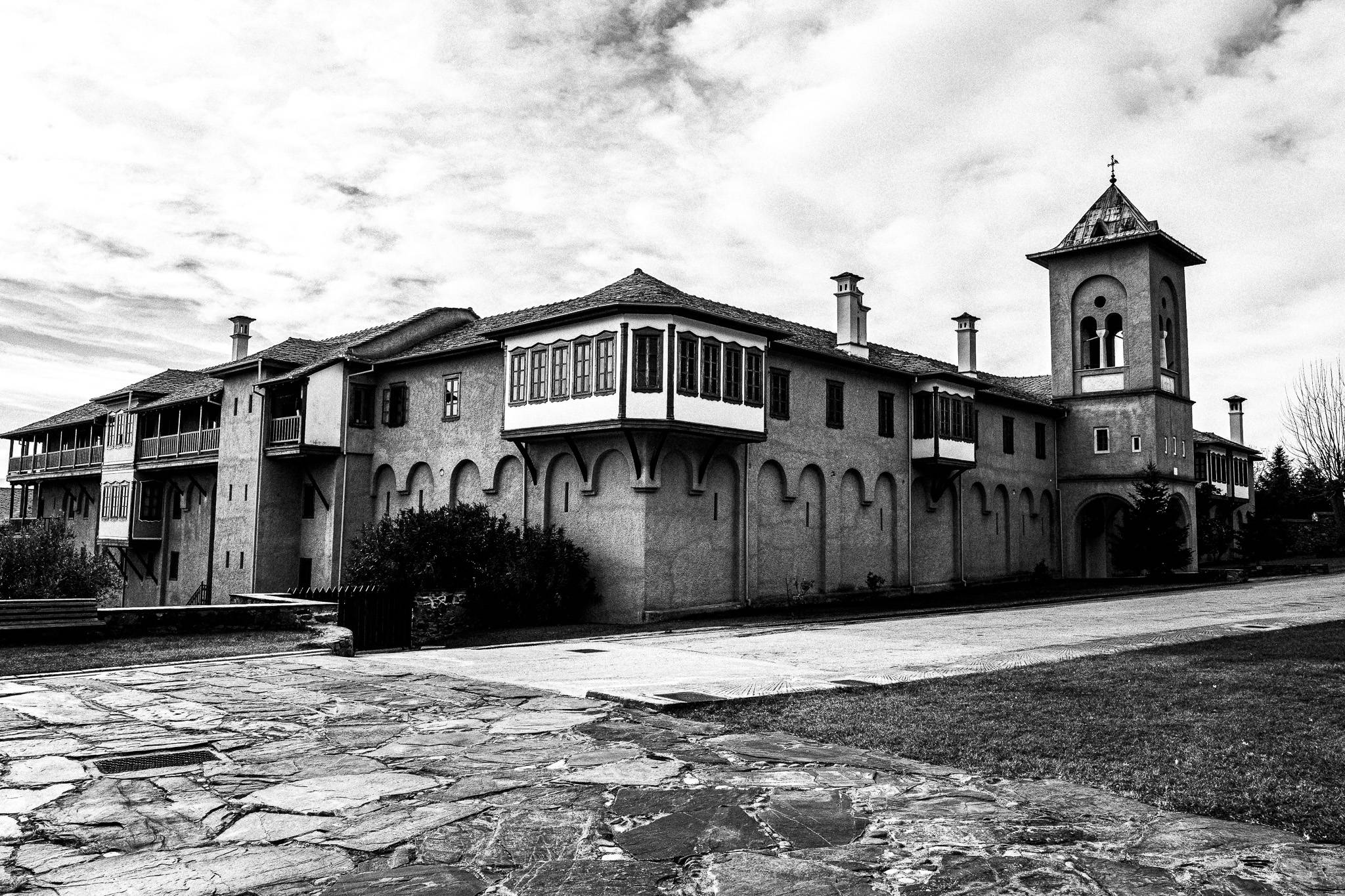 Monastery of Timios Prodromos, Pagan Christmas customs of Northern Greece, by photographer George Tatakis