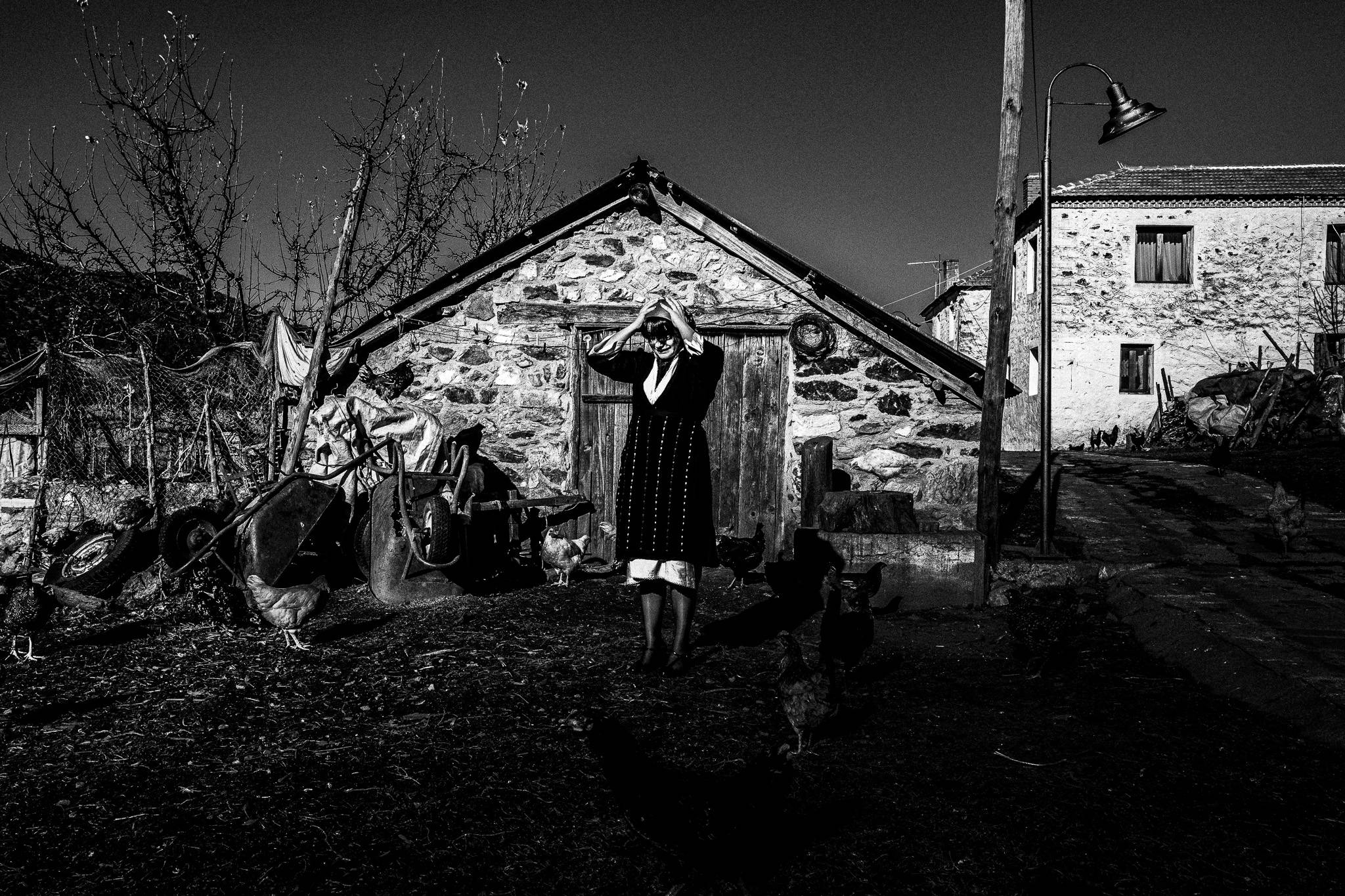 Traditional costume, Pagan Christmas customs of Northern Greece, by photographer George Tatakis