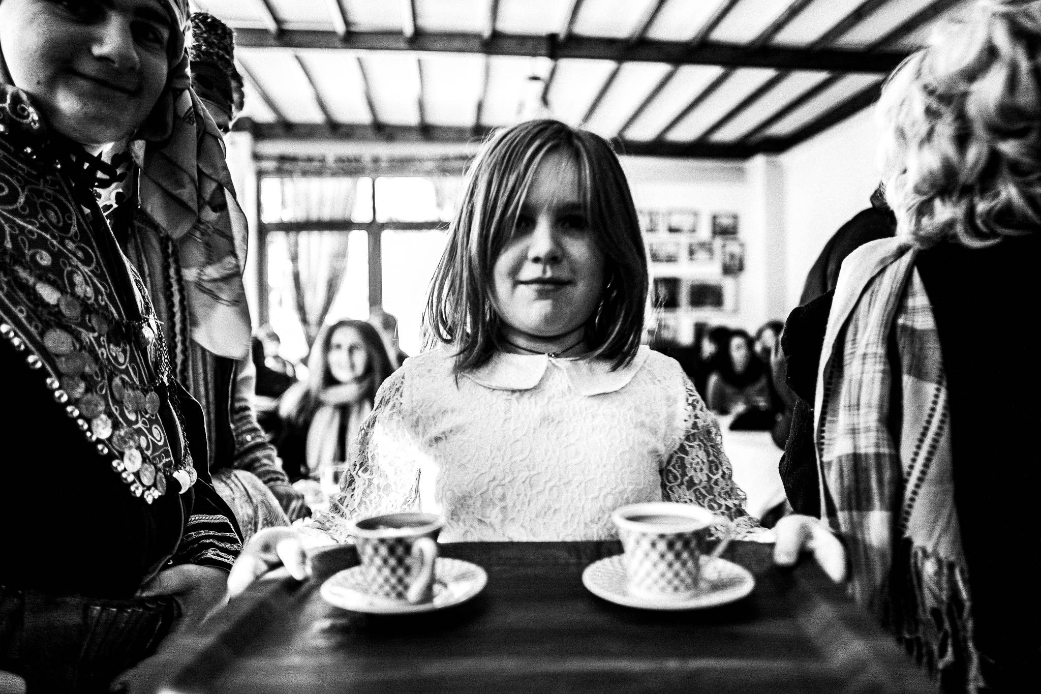 At the local café, Pagan Christmas customs of Northern Greece, by photographer George Tatakis