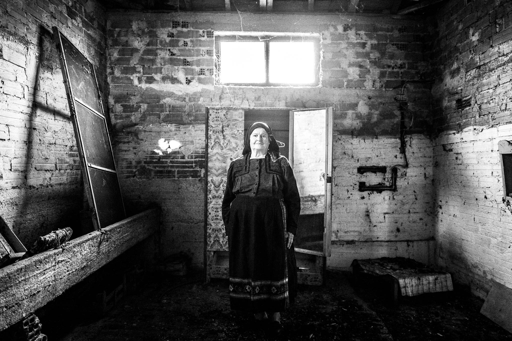 Inside a traditional house of Enoe, Orestiada, Evros, Thrace, Greece, by photographer George Tatakis