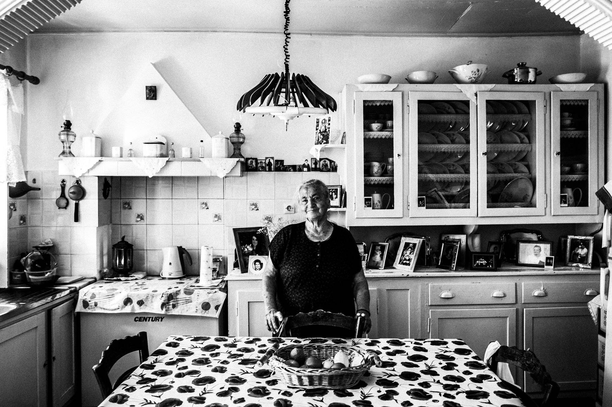 Captain Irene at her place  Greece. South Aegean. Kalymnos. © George Tatakis