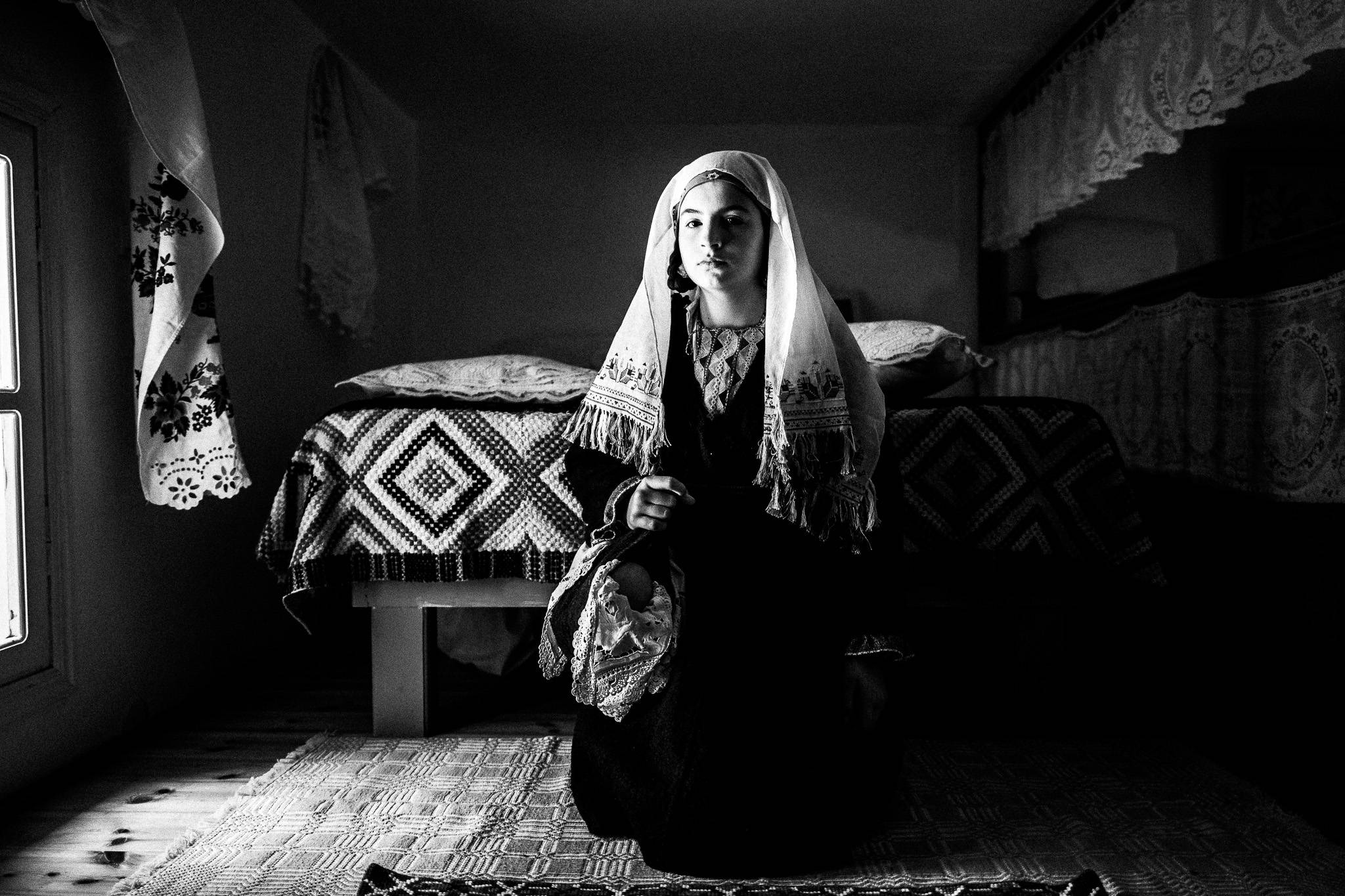 Inside a local bedroom, by photographer George Tatakis