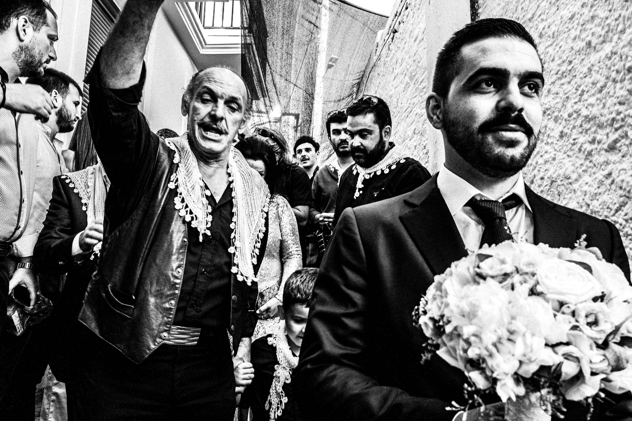 At the bride's house, Anogia, Rethymnon, Crete, by photographer George Tatakis