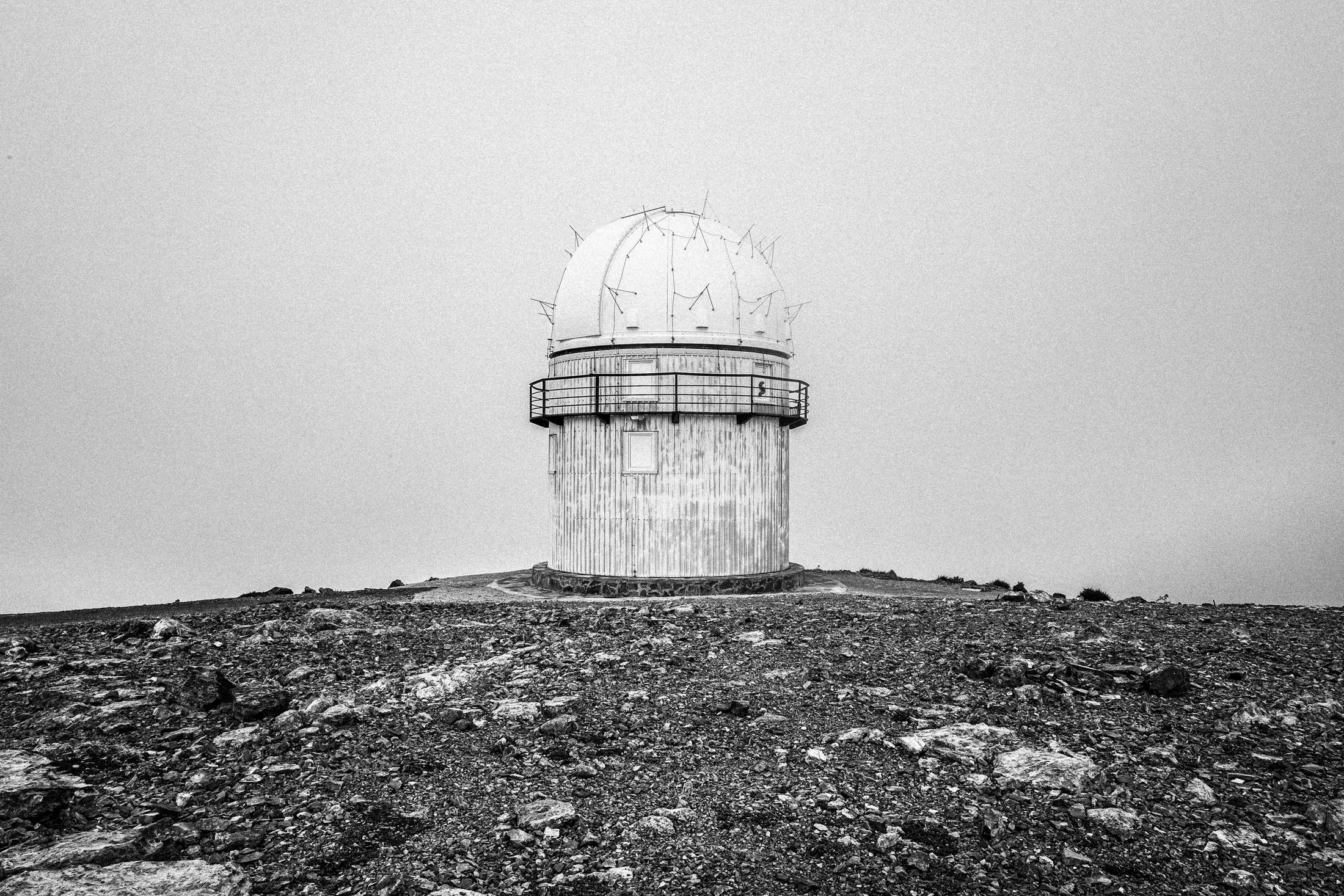 The Skinakas observatory at Psiloritis, Anogia, Rethymnon, Crete, by photographer George Tatakis