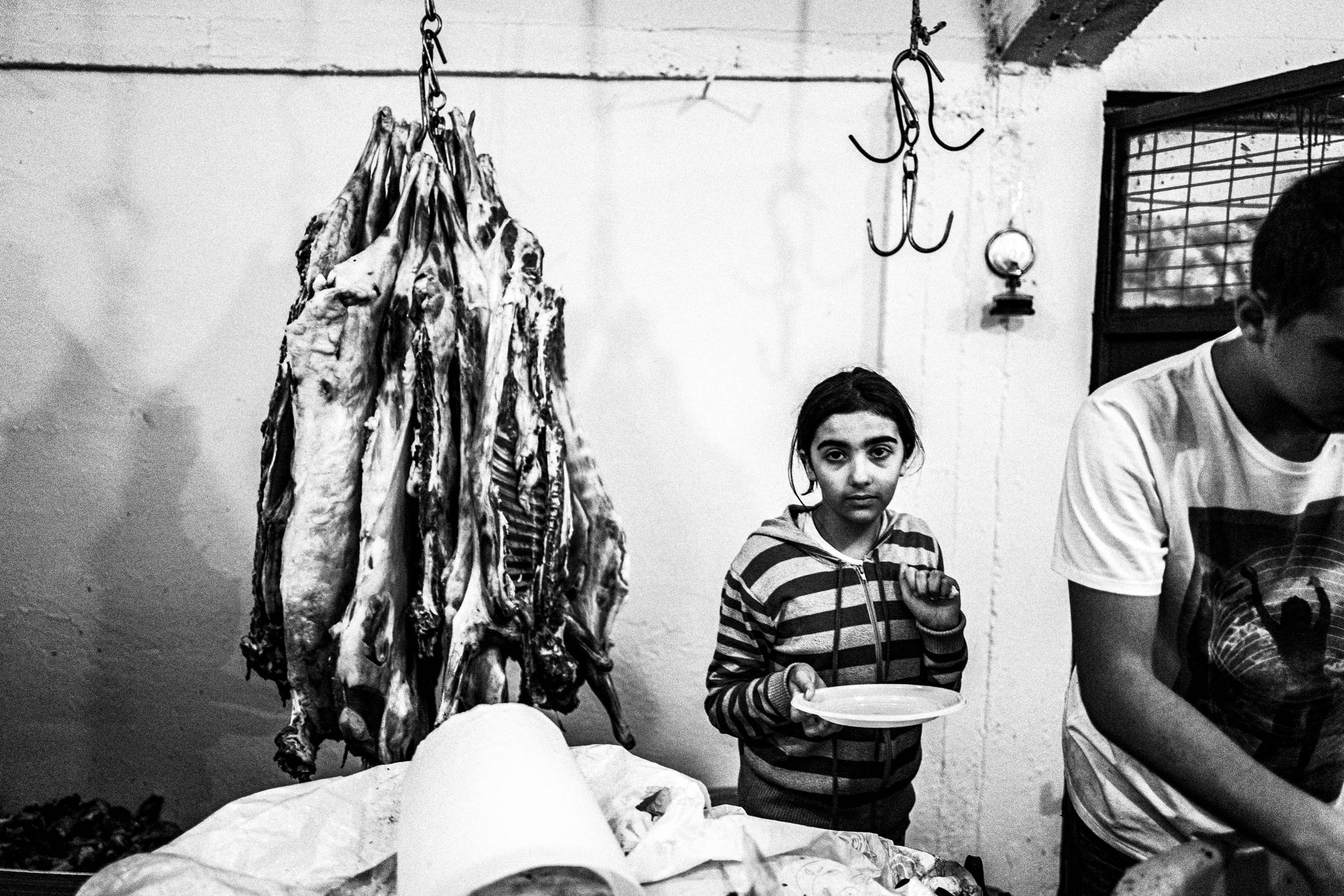 The meat pantry at St Fanouris' church at Psiloritis, Anogia, Rethymnon, Crete, by photographer George Tatakis