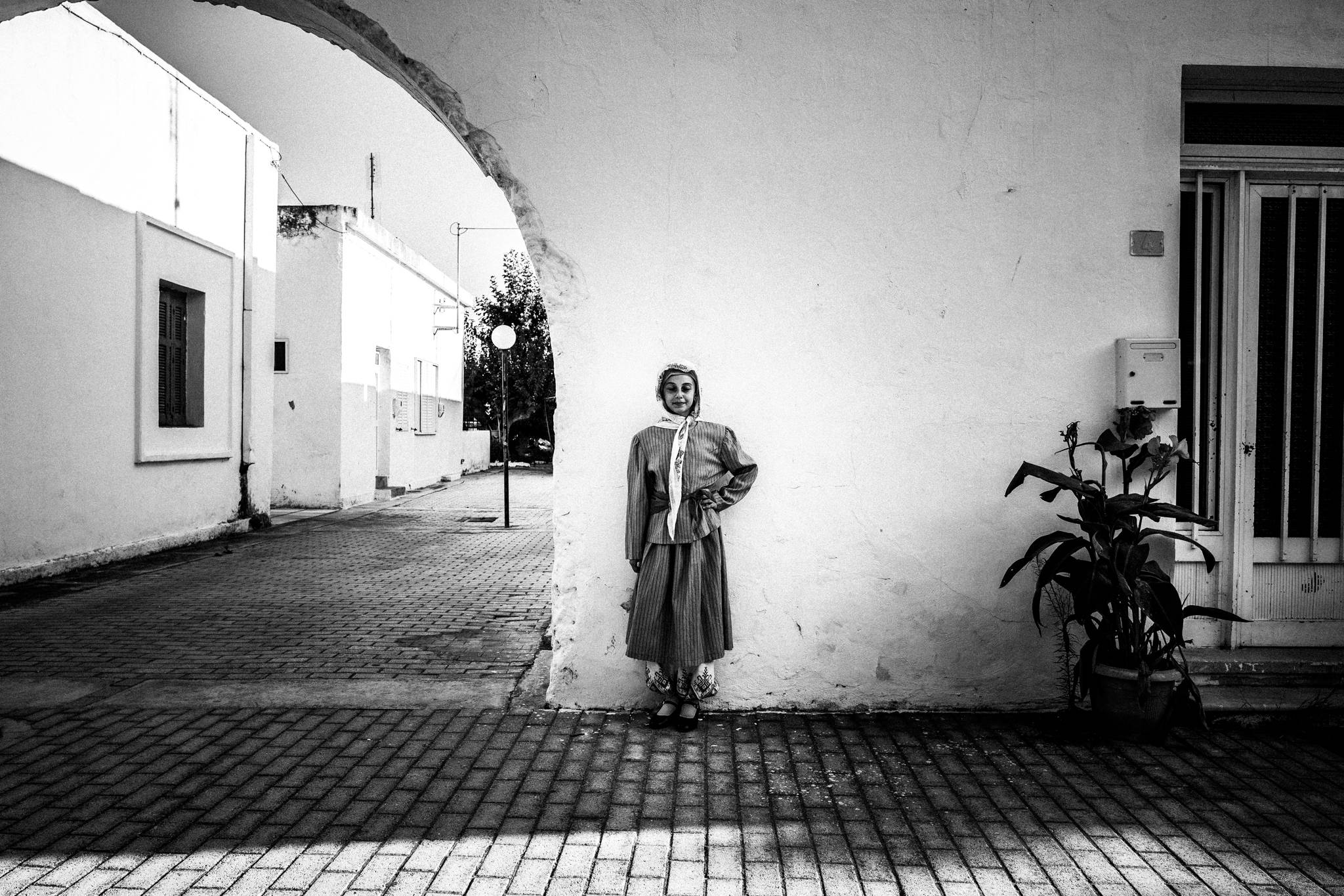 Traditional costumes in Kos by photographer George Tatakis