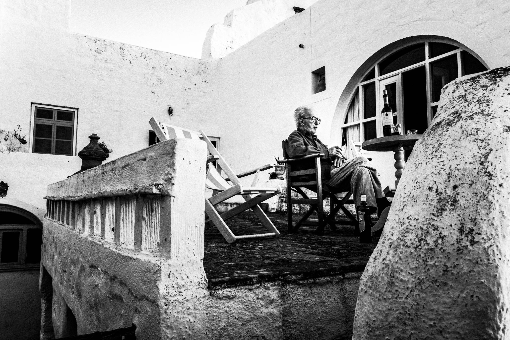 The house of Vassilis Kypraiou in Patmos, by photographer George Tatakis