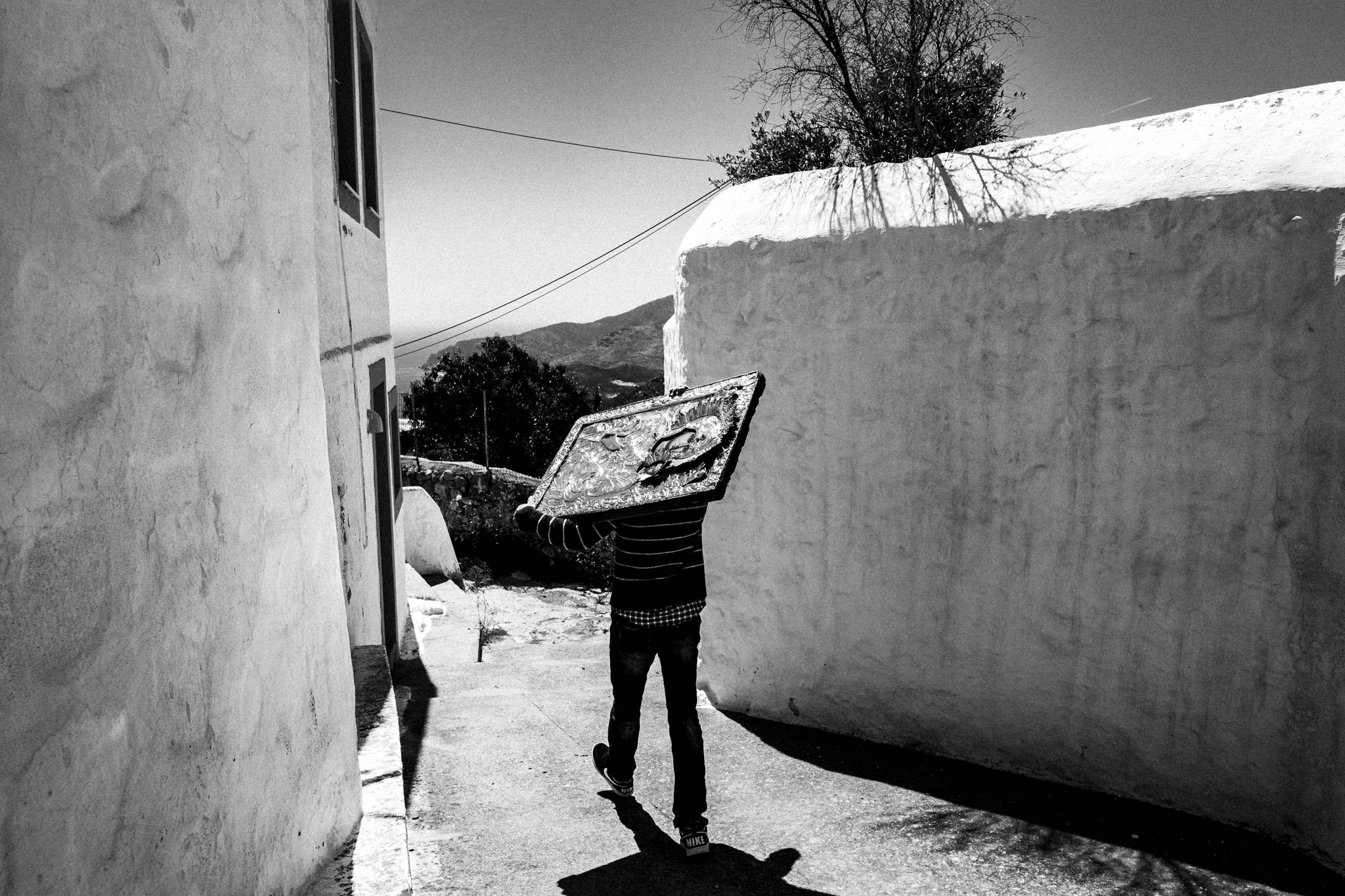 Litany of the Icons in Patmos island, by photographer George Tatakis