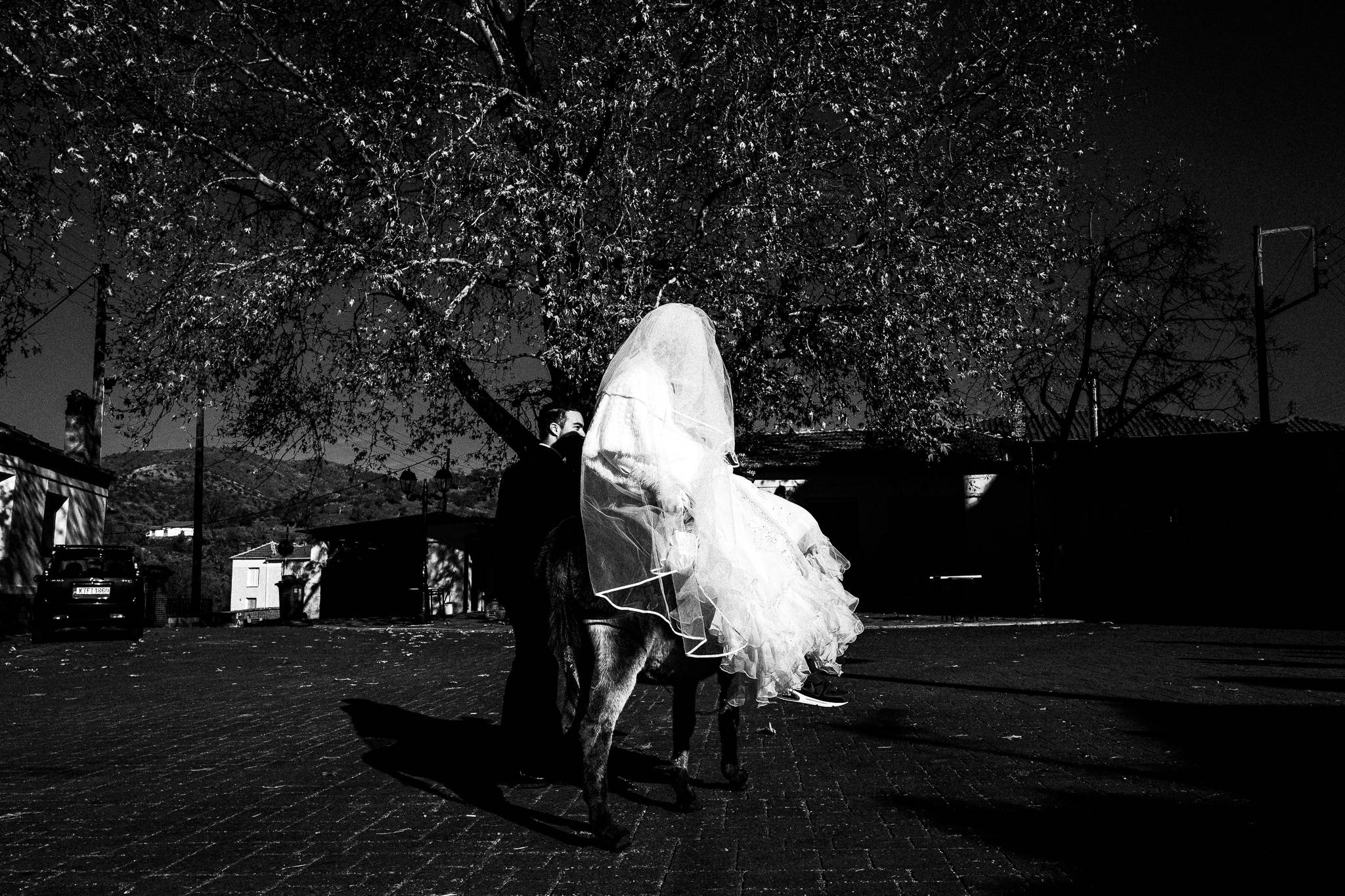 The "bride", Pagan Christmas customs of Northern Greece, by photographer George Tatakis
