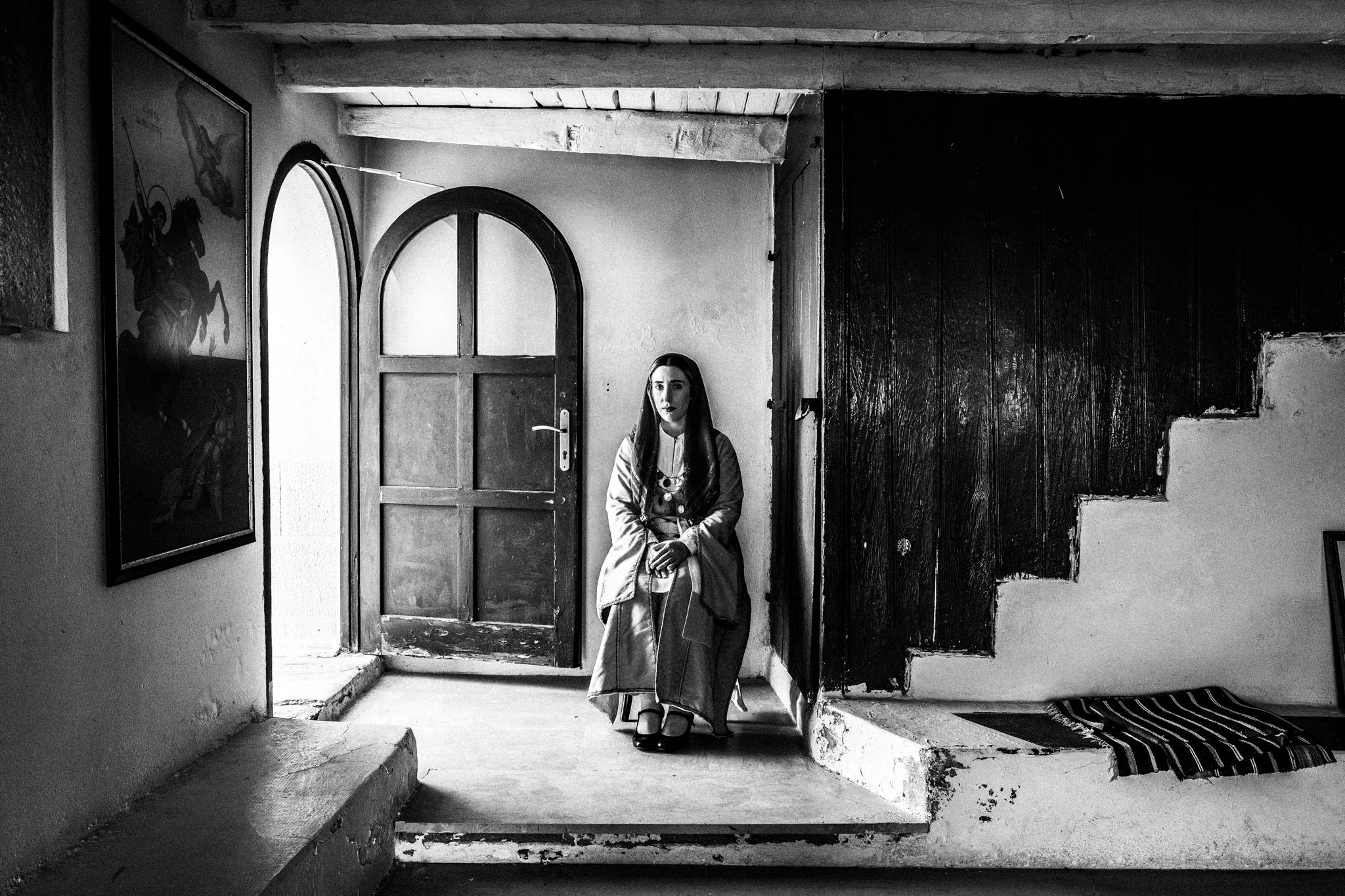 Traditional costumes of Kos by photographer George Tatakis