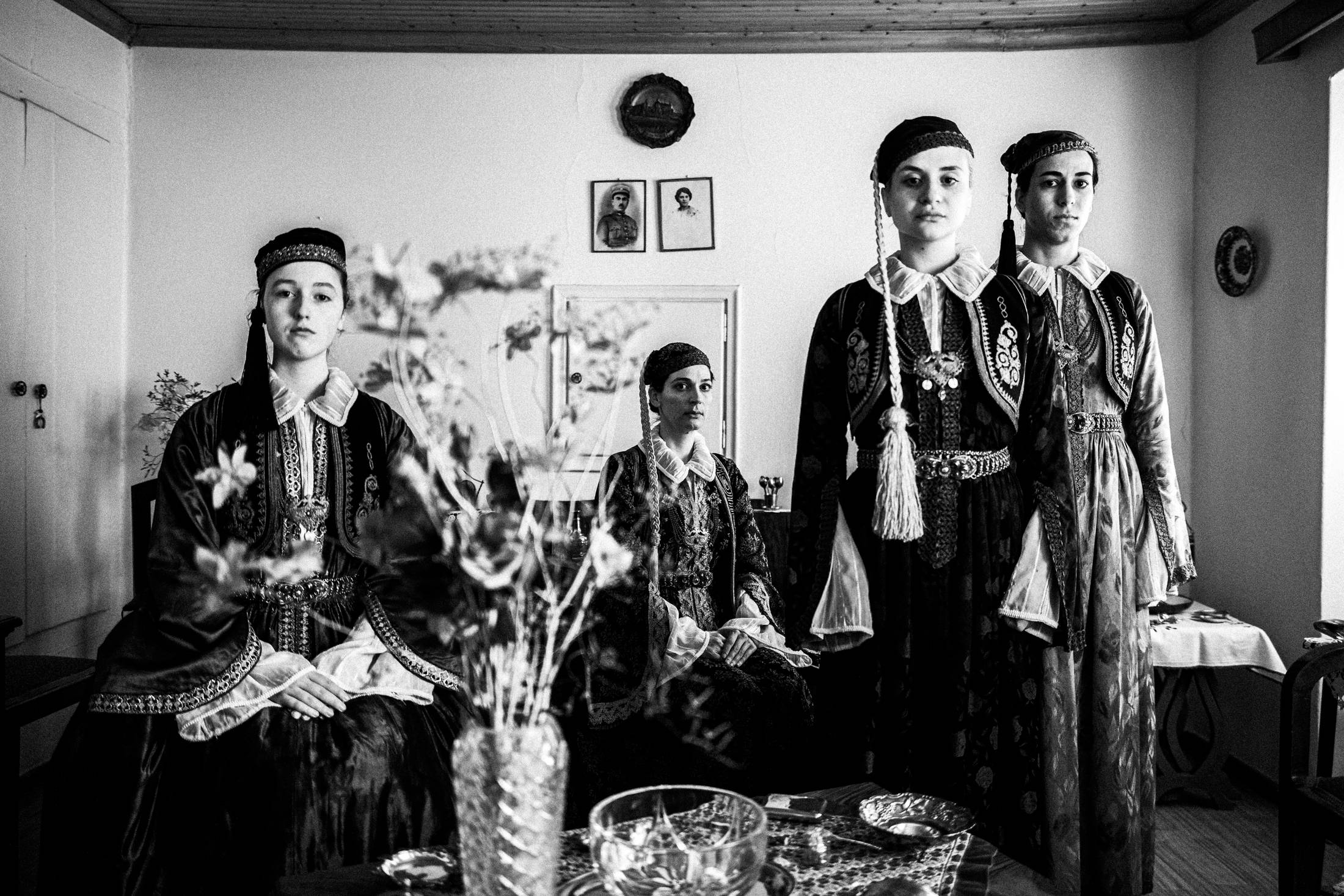 Ioannina, Epirus, Greece. The local women's costumes. Photography by George Tatakis.