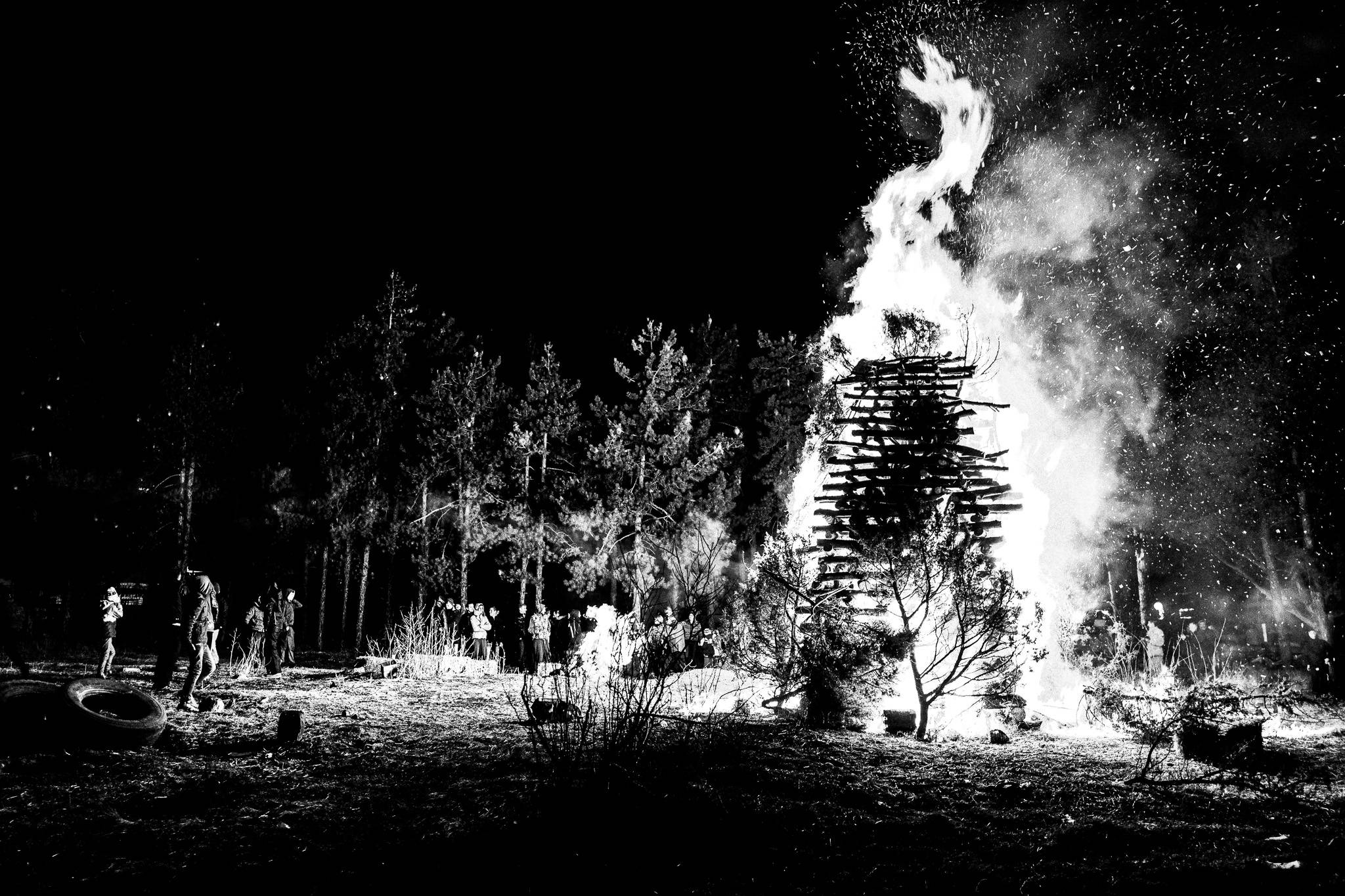 Pagan Christmas customs of Northern Greece, by photographer George Tatakis
