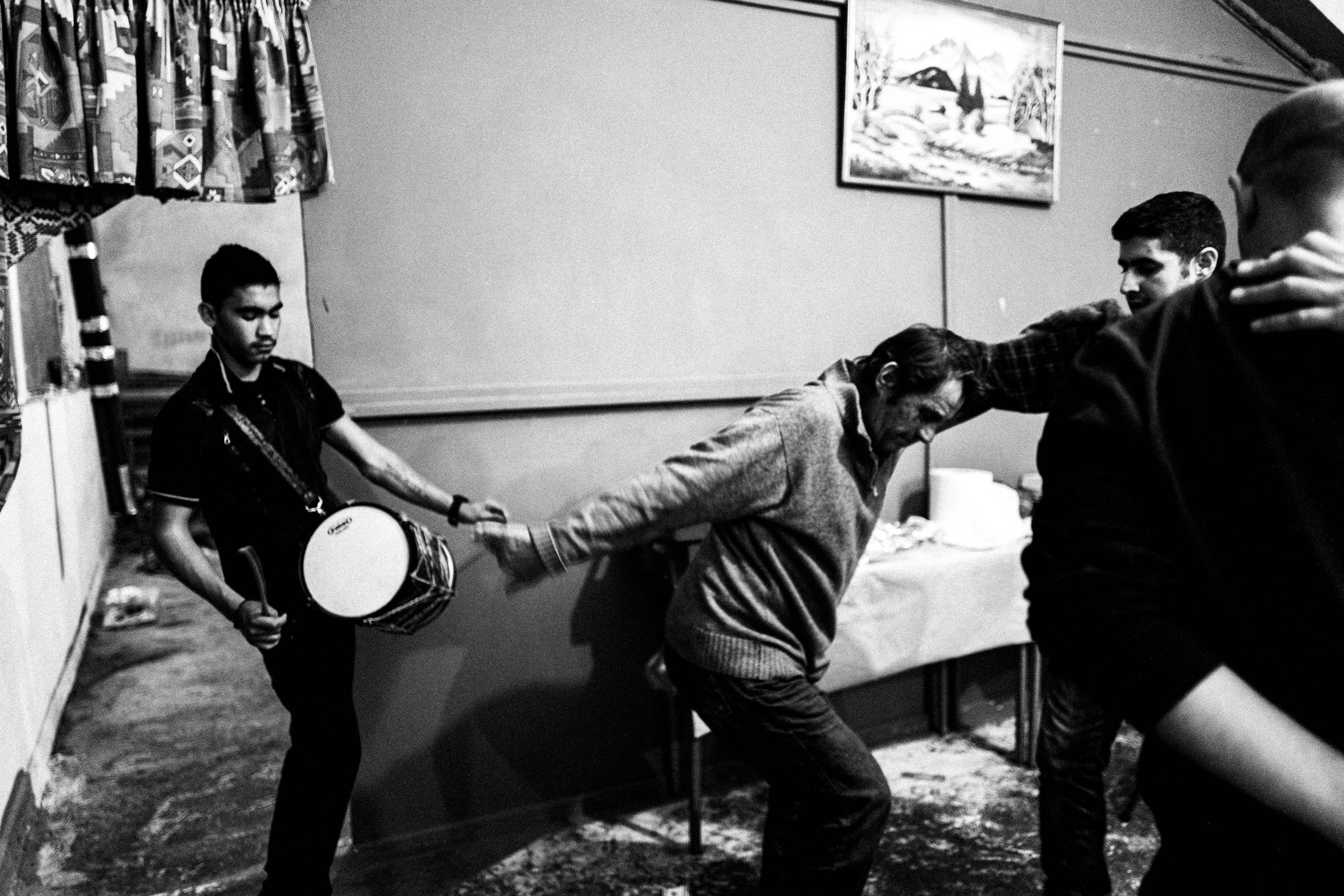 St. Simeon Festivals in Missolonghi, Greece. Black and White Photography by George Tatakis.