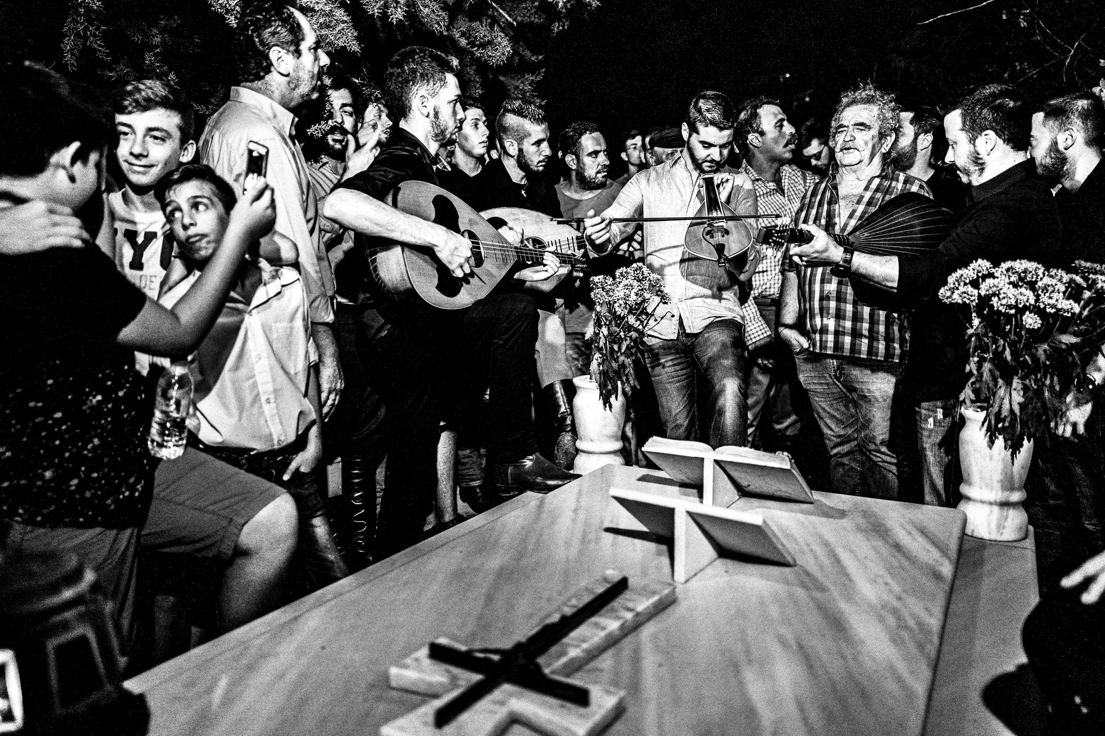 The Cantades of Spilli village, Rethymnon, Crete, by photographer George Tatakis