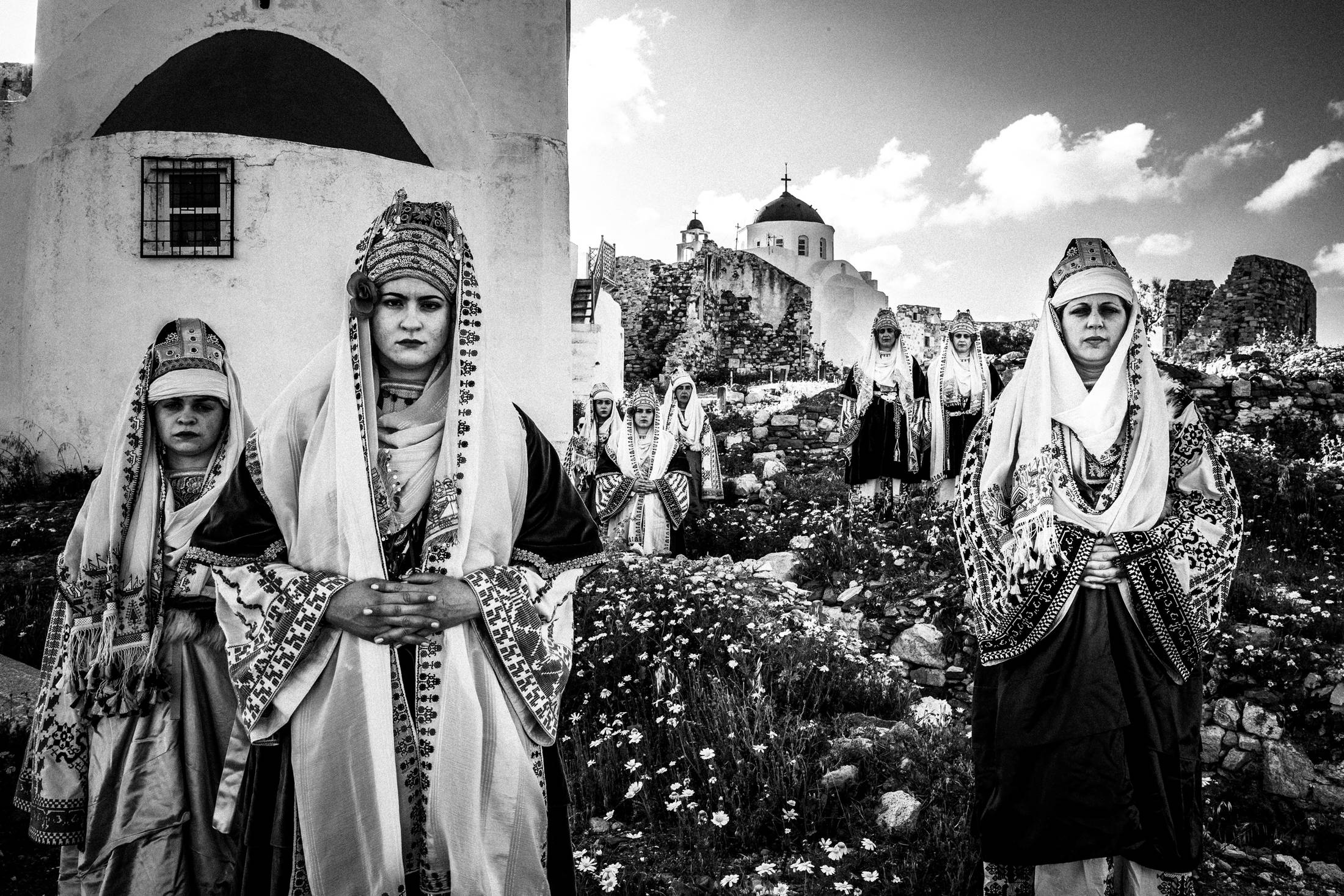 Inside the walls of the castle of Astypalaea, by photographer George Tatakis