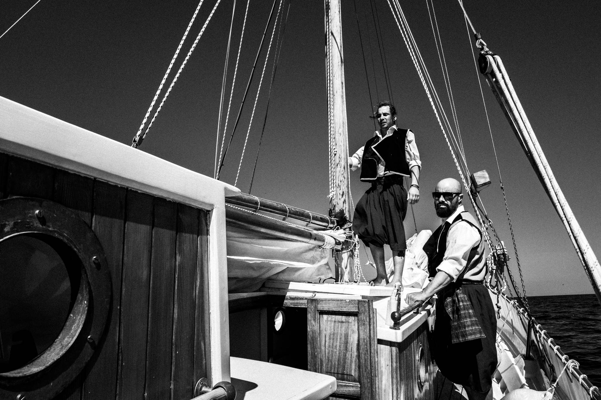 On board Aghios Yorgis, by photographer George Tatakis