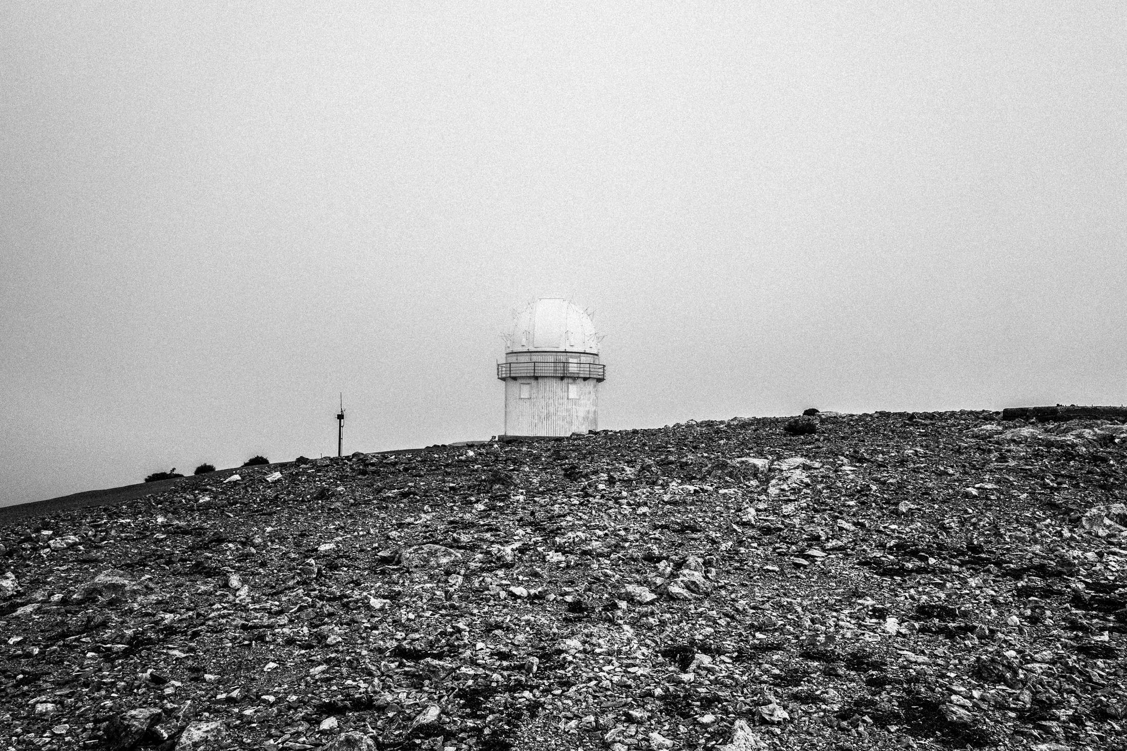 The Skinakas observatory at Psiloritis, Anogia, Rethymnon, Crete, by photographer George Tatakis