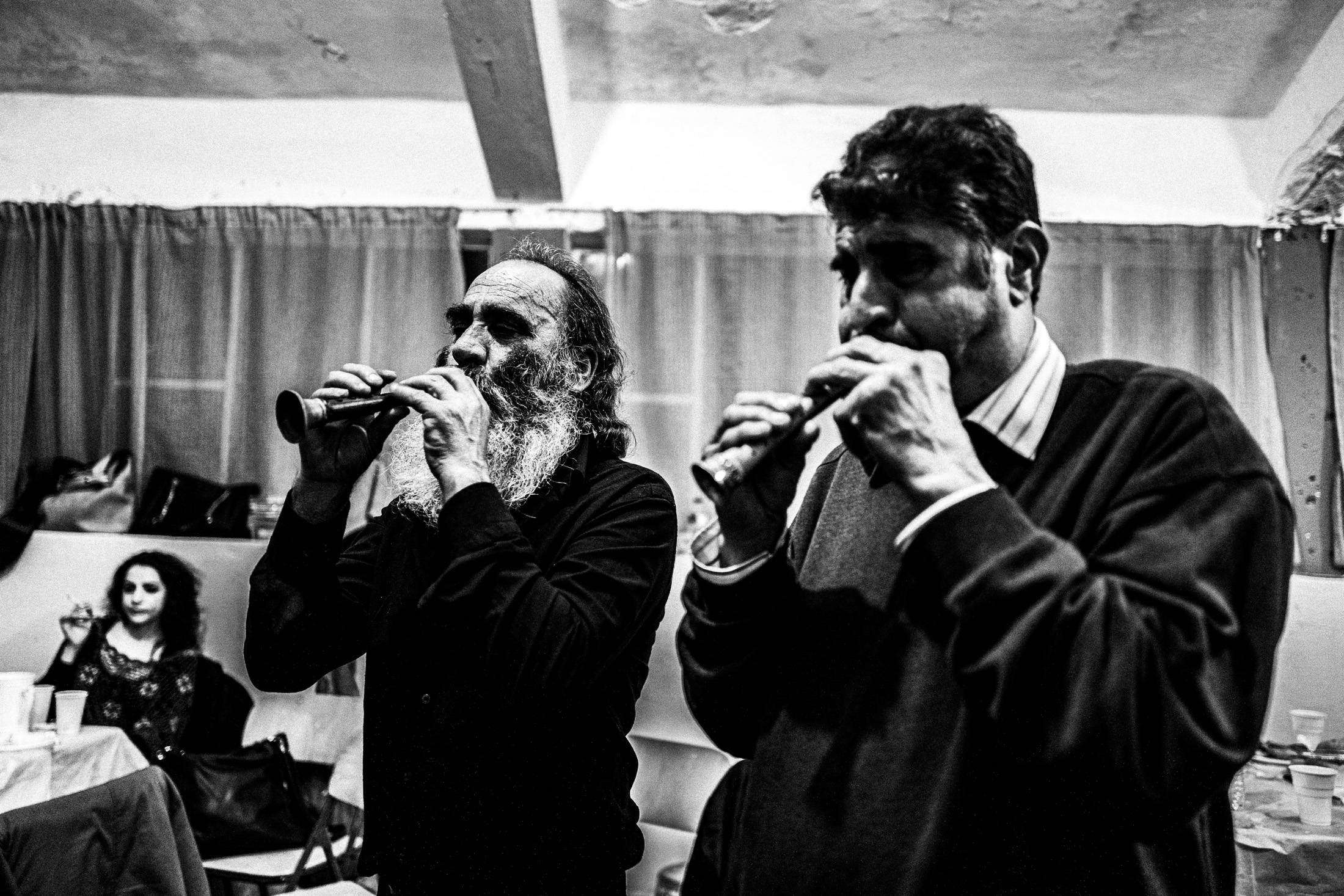 St. Simeon Festivals in Missolonghi, Greece. Black and White Photography by George Tatakis.