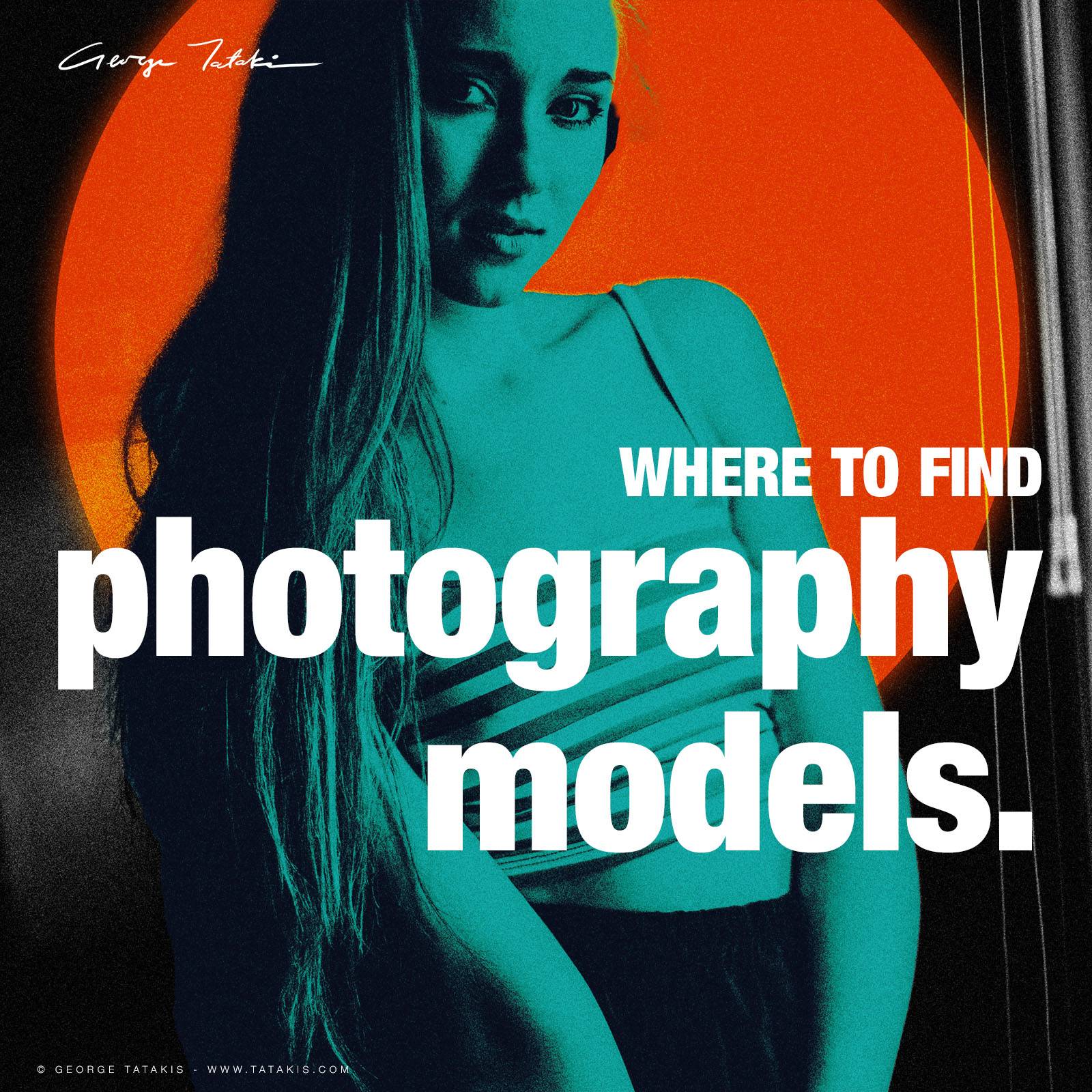 Where to find photography models - Cover image by George Tatakis