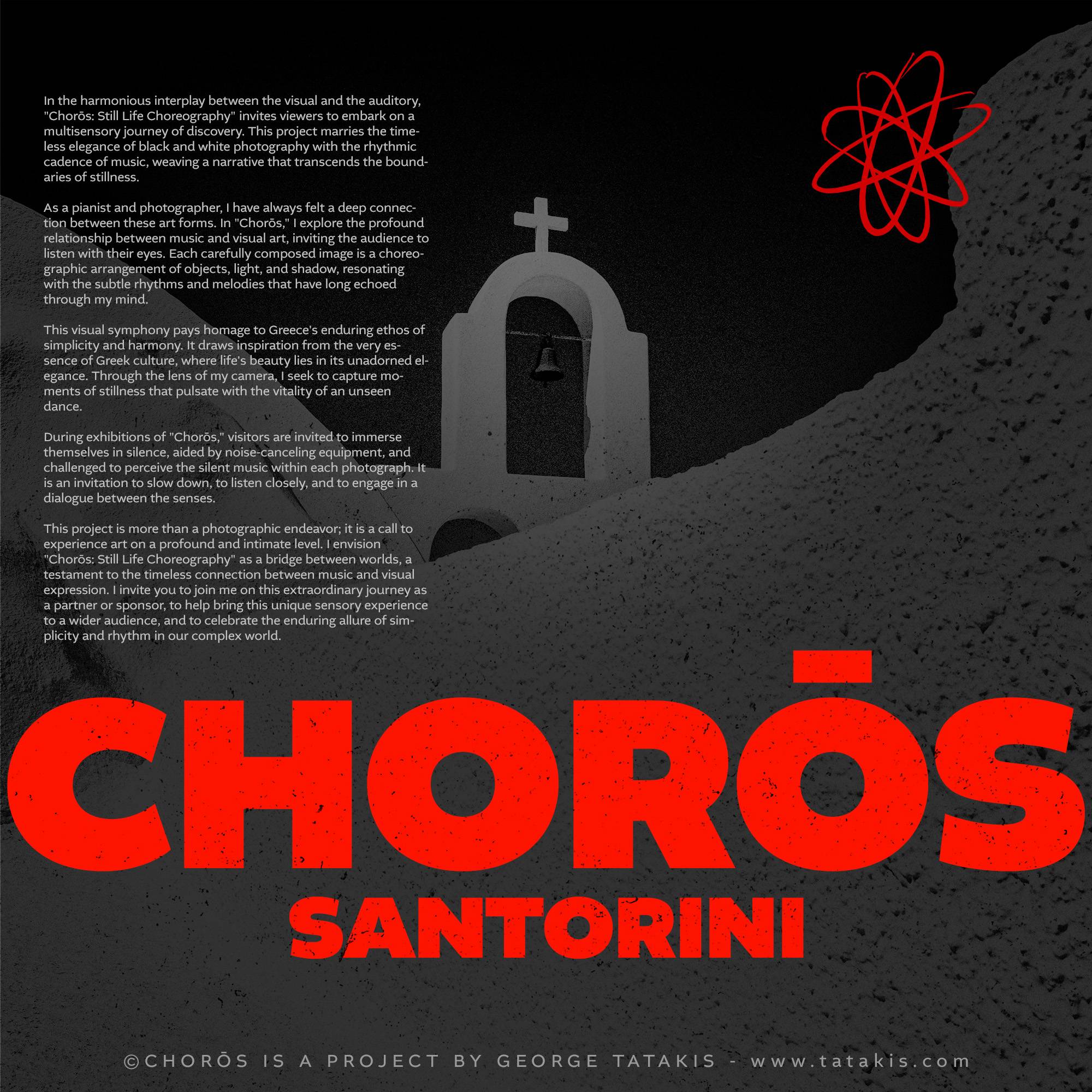 Chorōs: Exploring the Harmonious Fusion of Music and Still Life Photography on Santorini