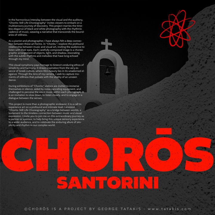 Chorōs: Exploring the Harmonious Fusion of Music and Still Life Photography on Santorini
